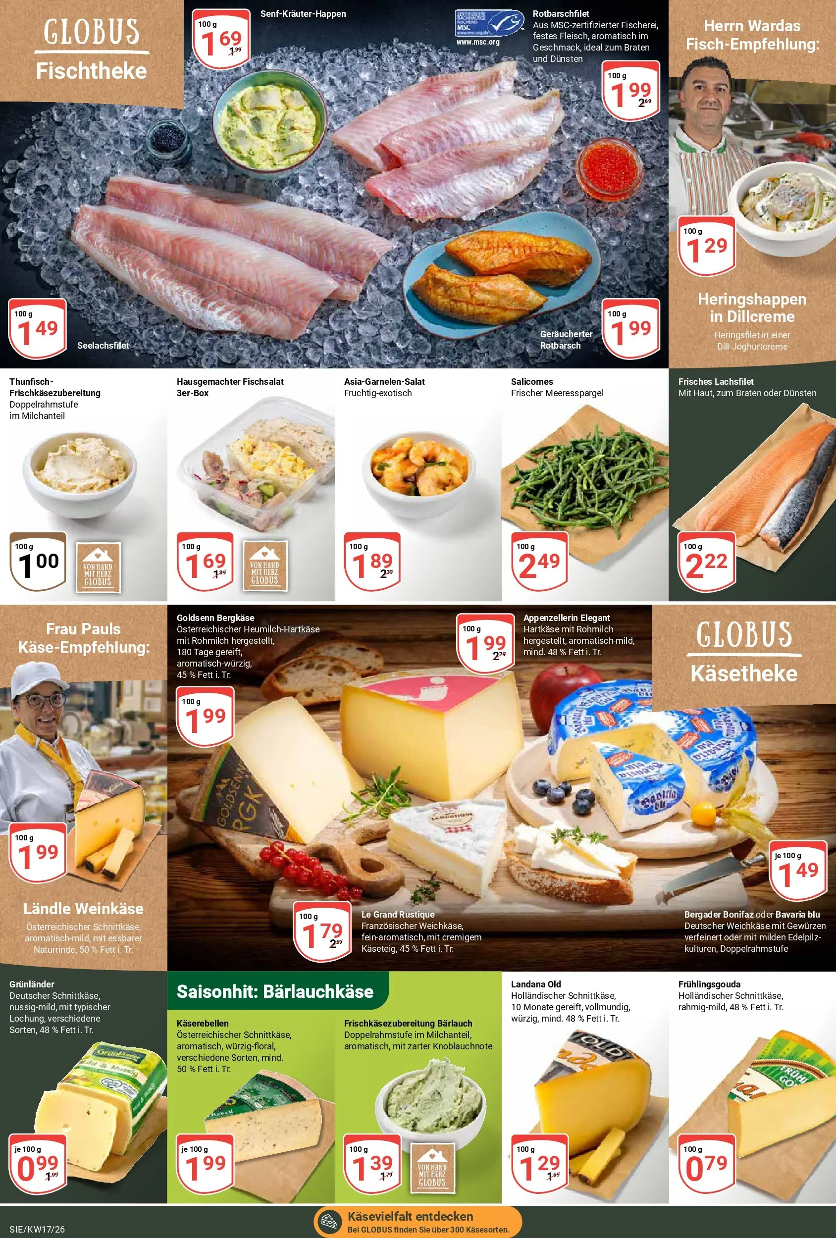Globus Prospekt Siegen	 (ab 20.04.2026) » Angebote online | Seite: 12 | Produkte: Thunfisch, Grunlander
