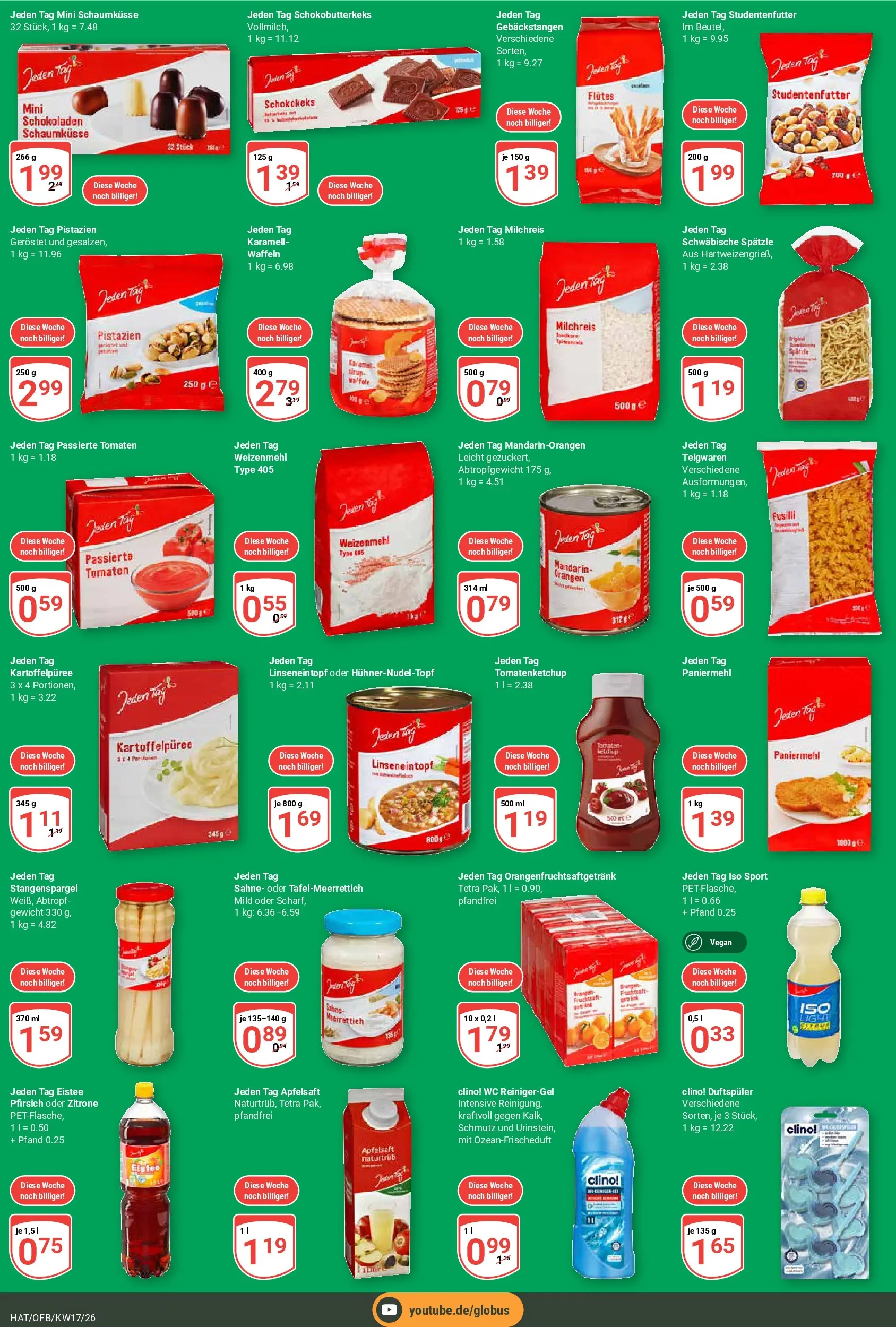 Globus Prospekt Hattersheim	 (ab 20.04.2026) » Angebote online | Seite: 6 | Produkte: Apfelsaft, Pistazien, Waffeln, Sahne