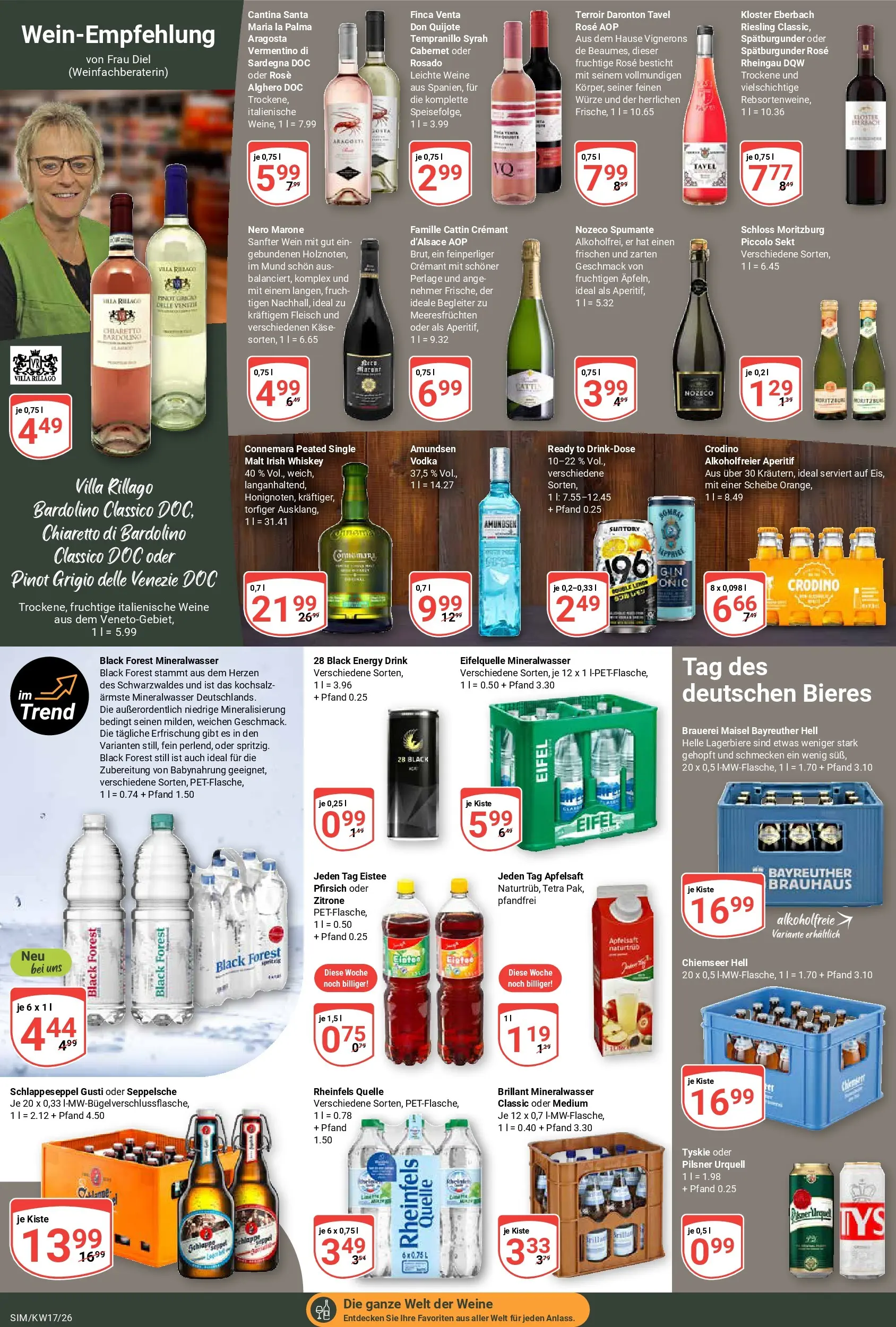 Globus Prospekt Simmern	 (ab 20.04.2026) » Angebote online | Seite: 16 | Produkte: Tyskie, Sekt, Pilsner urquell, Zitrone