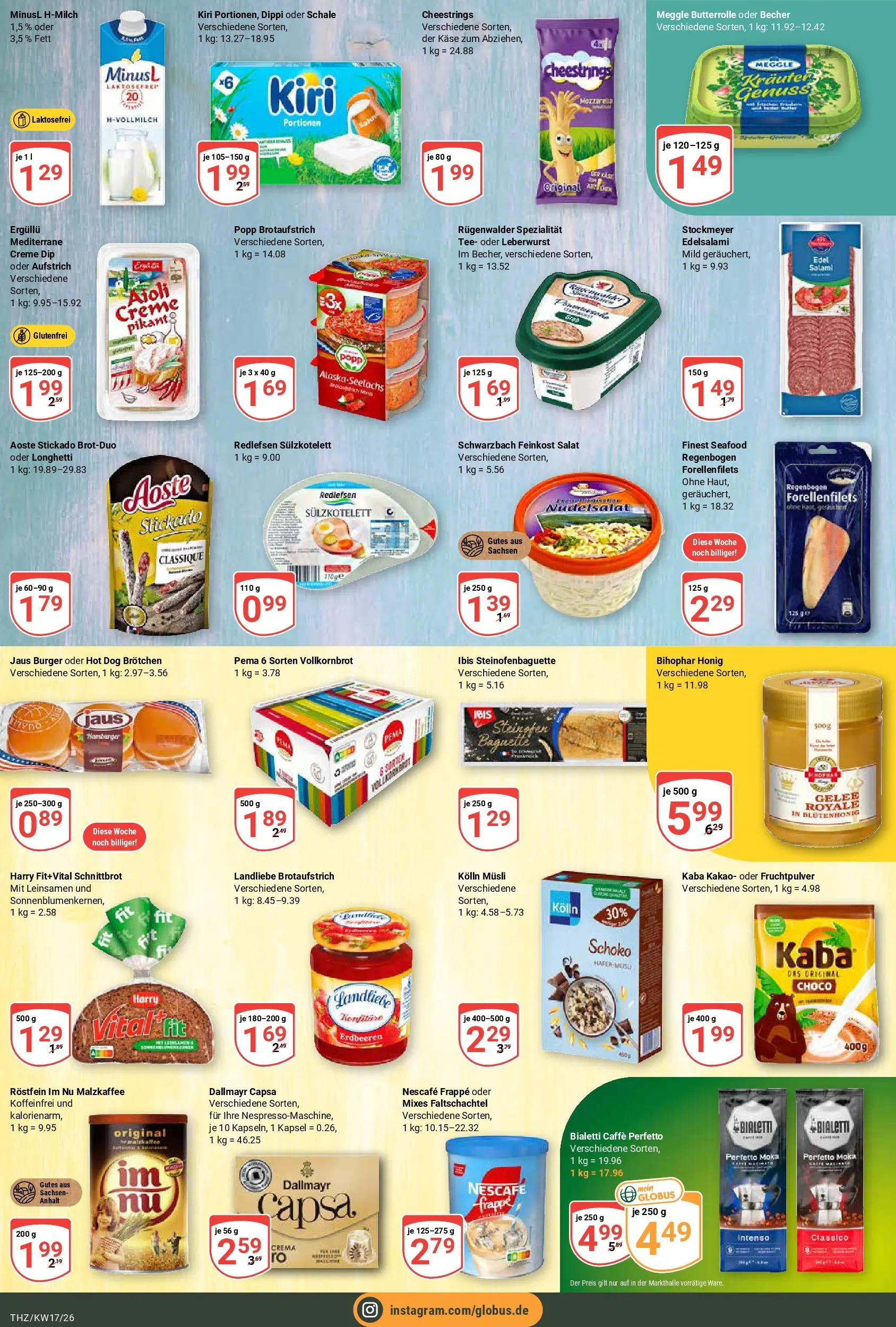 Globus Prospekt Zeitz	 (ab 20.04.2026) » Angebote online | Seite: 15 | Produkte: Kolln, Burger, Creme, Tee