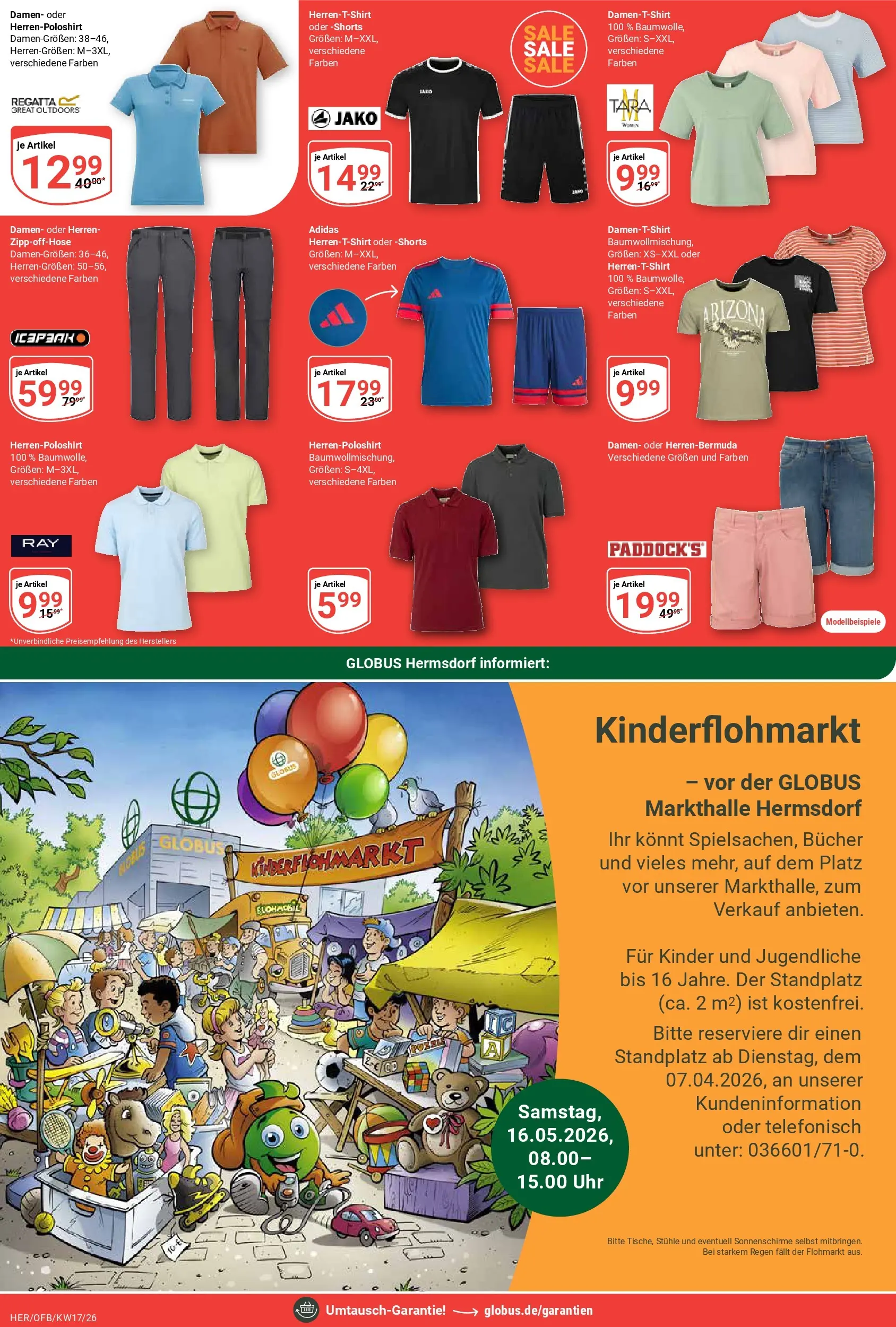 Globus Prospekt Hermsdorf	 (ab 20.04.2026) » Angebote online | Seite: 21 | Produkte: Uhr