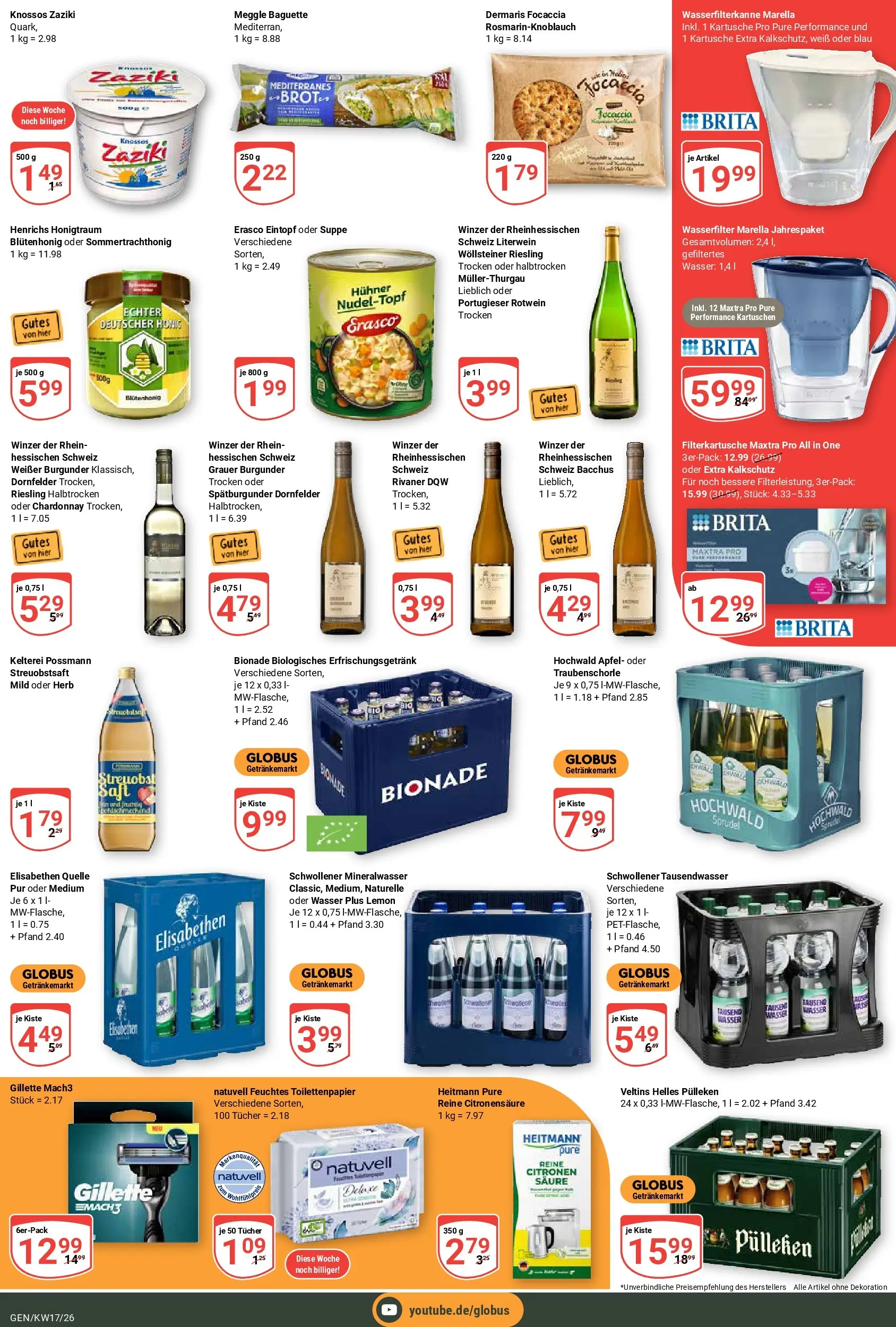 Globus Prospekt Gensingen	 (ab 20.04.2026) » Angebote online | Seite: 3 | Produkte: Äpfel, Baguette, Erasco, Veltins