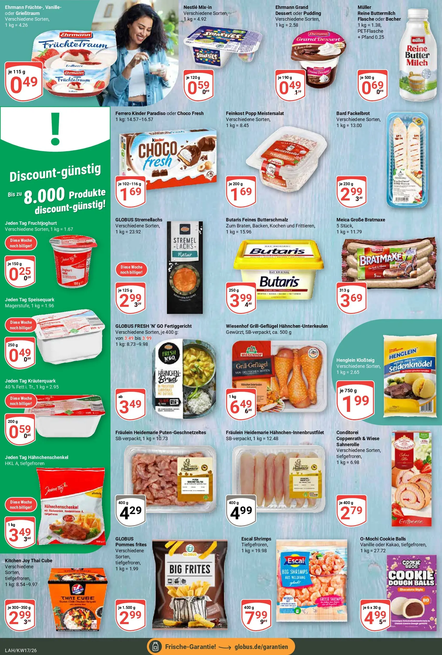 Globus Prospekt Lahnstein	 (ab 20.04.2026) » Angebote online | Seite: 12 | Produkte: Pommes, Pudding, Meica, Chili