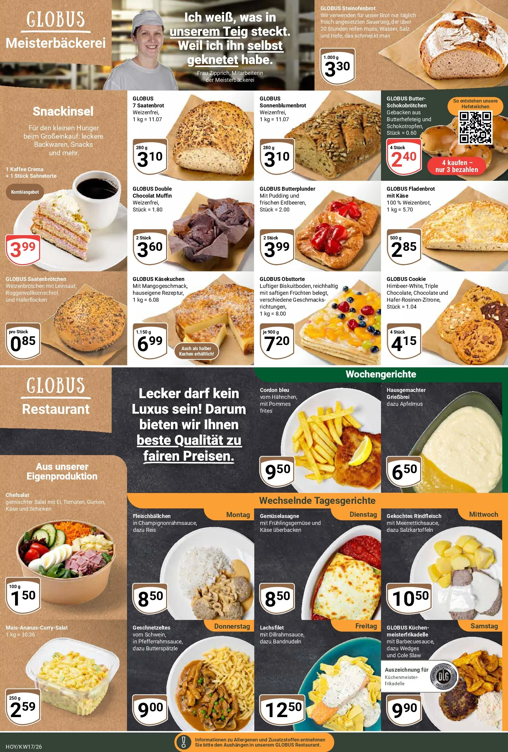 Globus Prospekt Hoyerswerda	 (ab 20.04.2026) » Angebote online | Seite: 8 | Produkte: Pommes, Pudding, Salz, Schinken