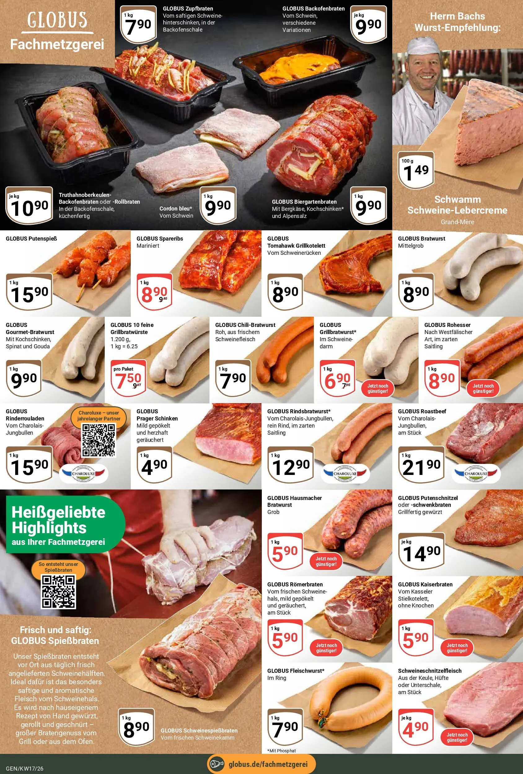 Globus Prospekt Gensingen	 (ab 20.04.2026) » Angebote online | Seite: 8 | Produkte: Grill, Gouda, Roastbeef, Fleisch
