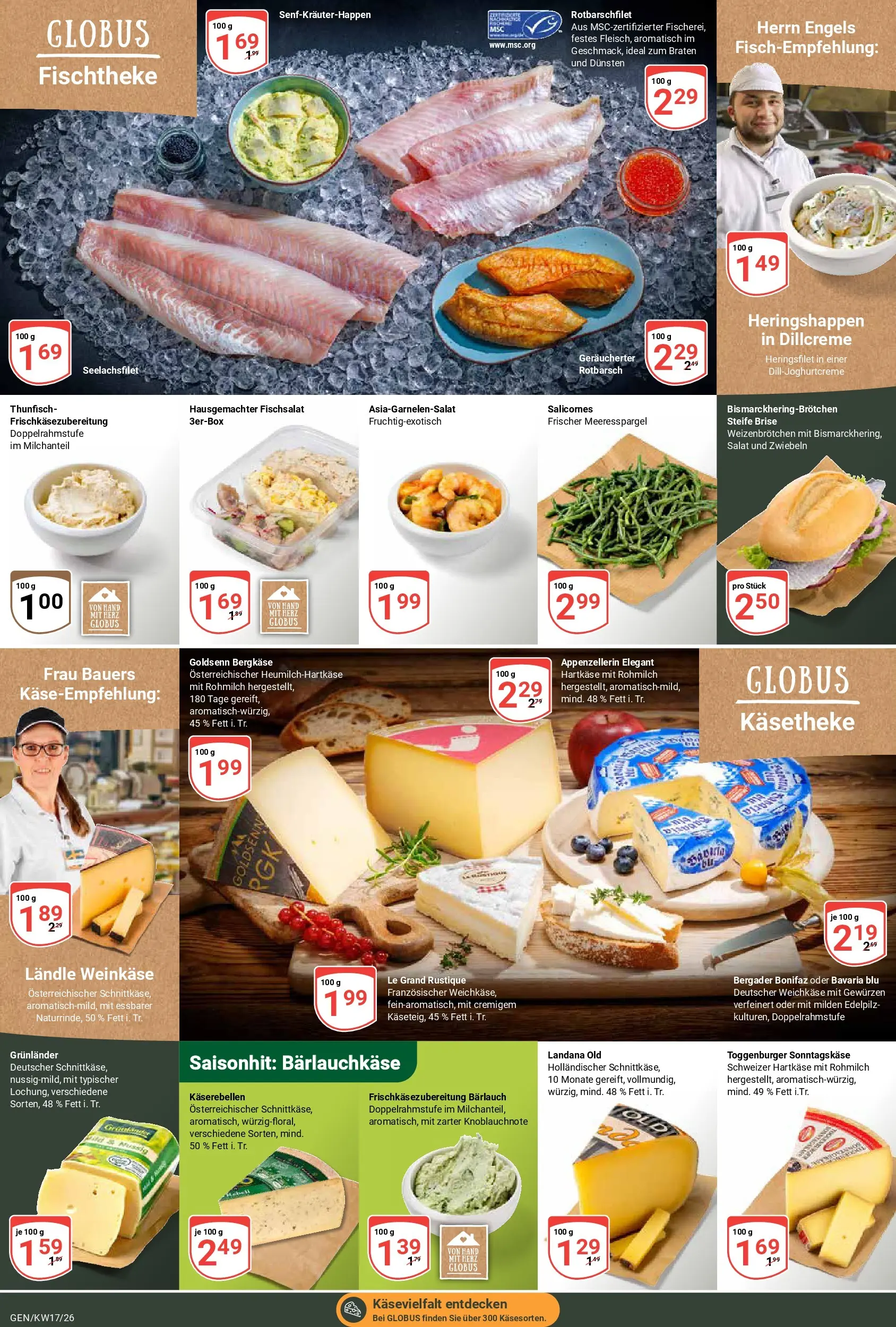 Globus Prospekt Gensingen	 (ab 20.04.2026) » Angebote online | Seite: 9 | Produkte: Thunfisch, Zwiebeln, Grunlander, Salat