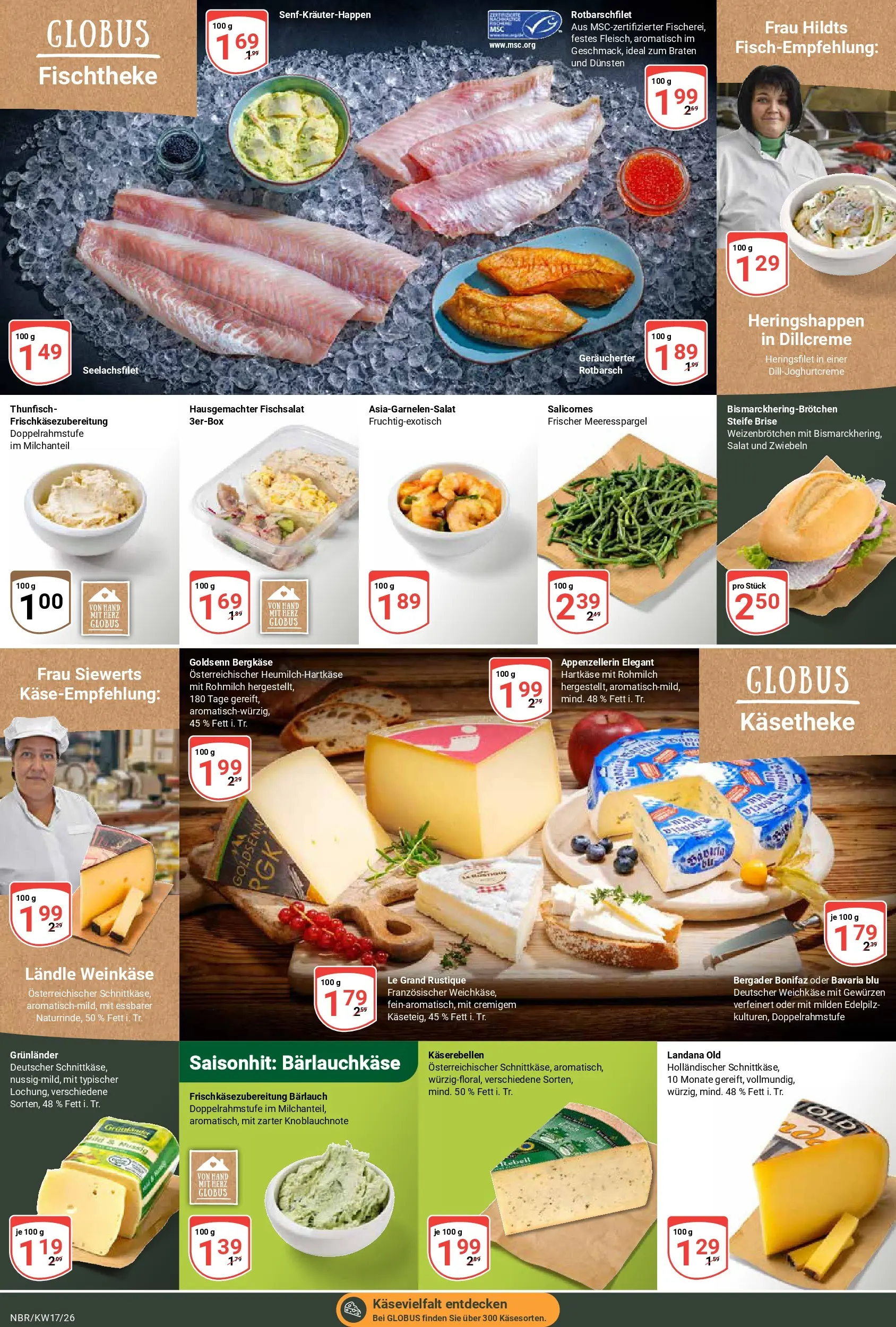 Globus Prospekt Neubrandenburg	 (ab 20.04.2026) » Angebote online | Seite: 10 | Produkte: Thunfisch, Zwiebeln, Grunlander, Salat