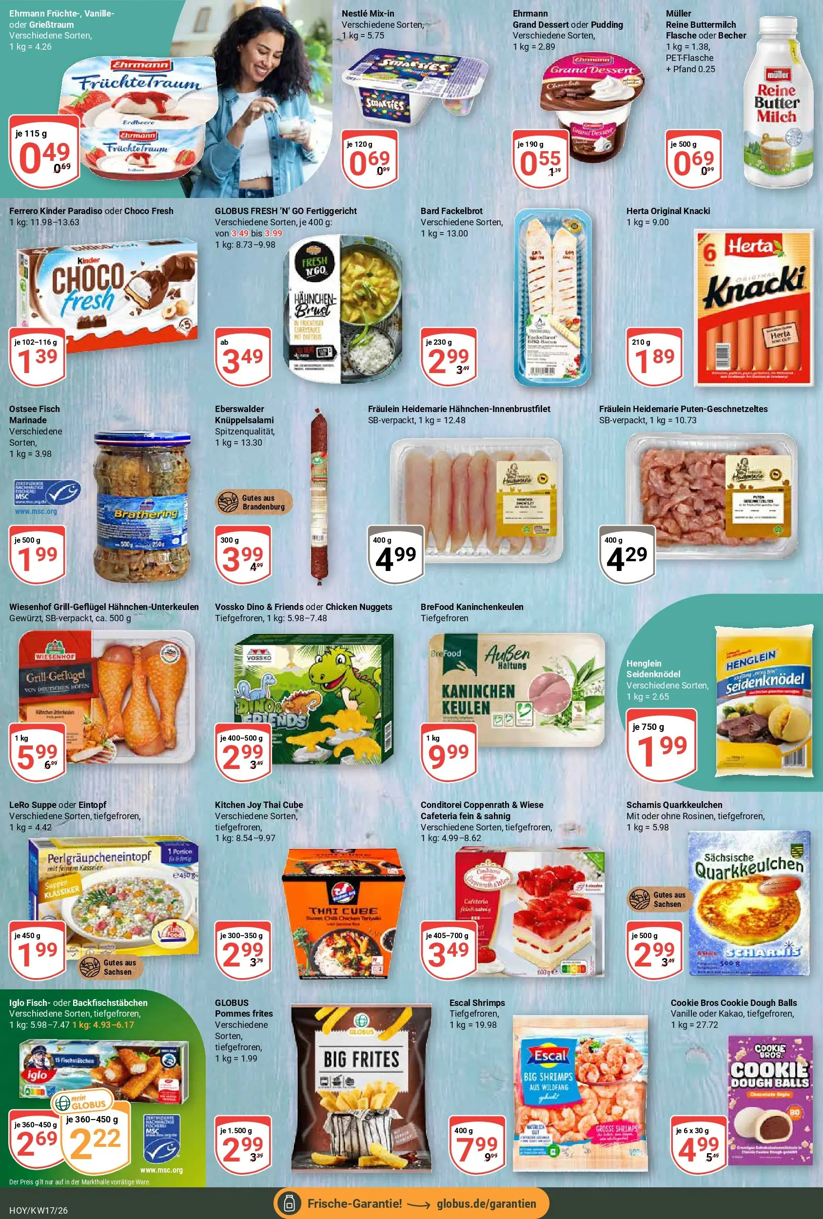 Globus Prospekt Hoyerswerda	 (ab 20.04.2026) » Angebote online | Seite: 13 | Produkte: Grill, Kaninchen, Pommes, Pommes frites