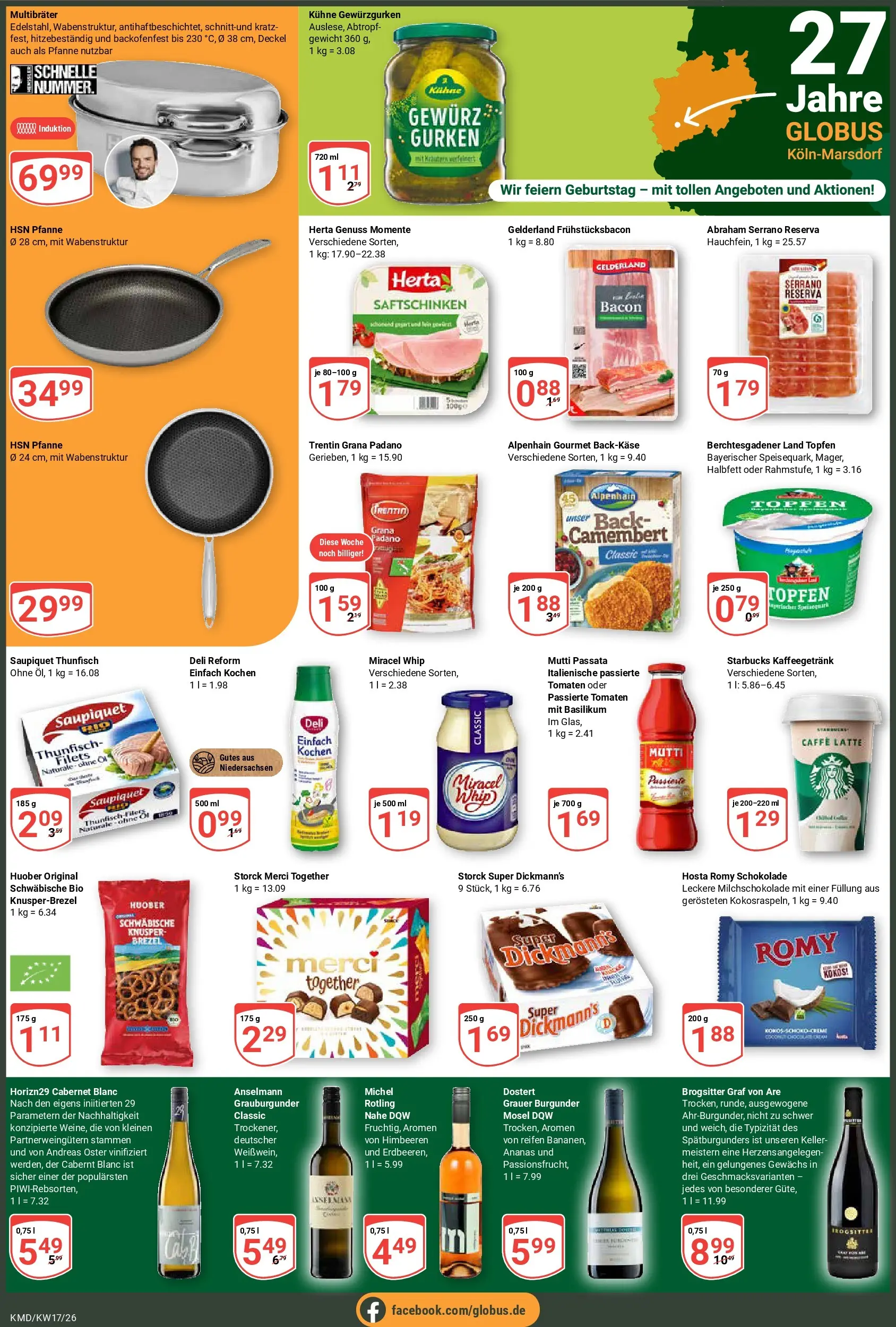 Globus Prospekt Köln	 (ab 20.04.2026) » Angebote online | Seite: 2 | Produkte: Gewicht, Öl, Schokolade, Ananas