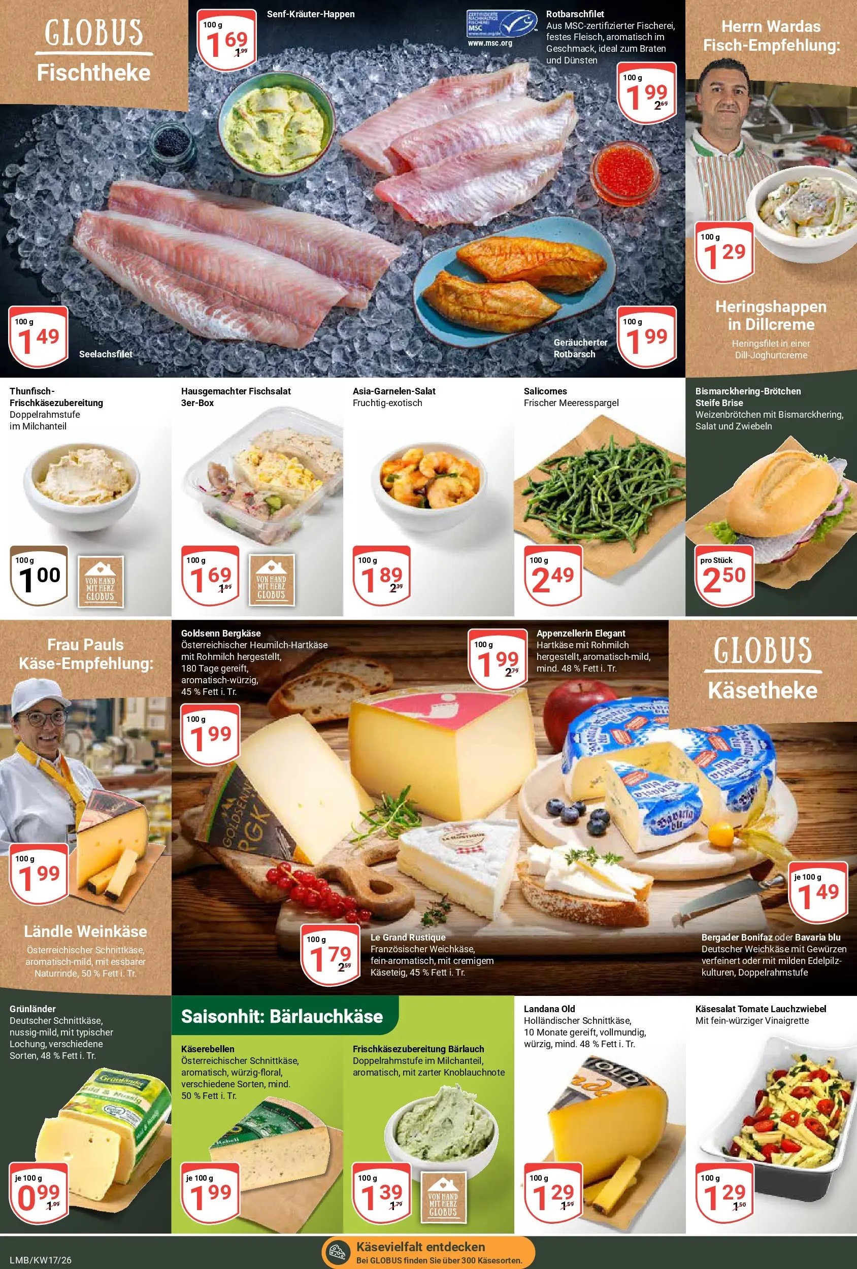 Globus Prospekt Limburg	 (ab 19.04.2026) » Angebote online | Seite: 10 | Produkte: Thunfisch, Zwiebeln, Grunlander, Salat