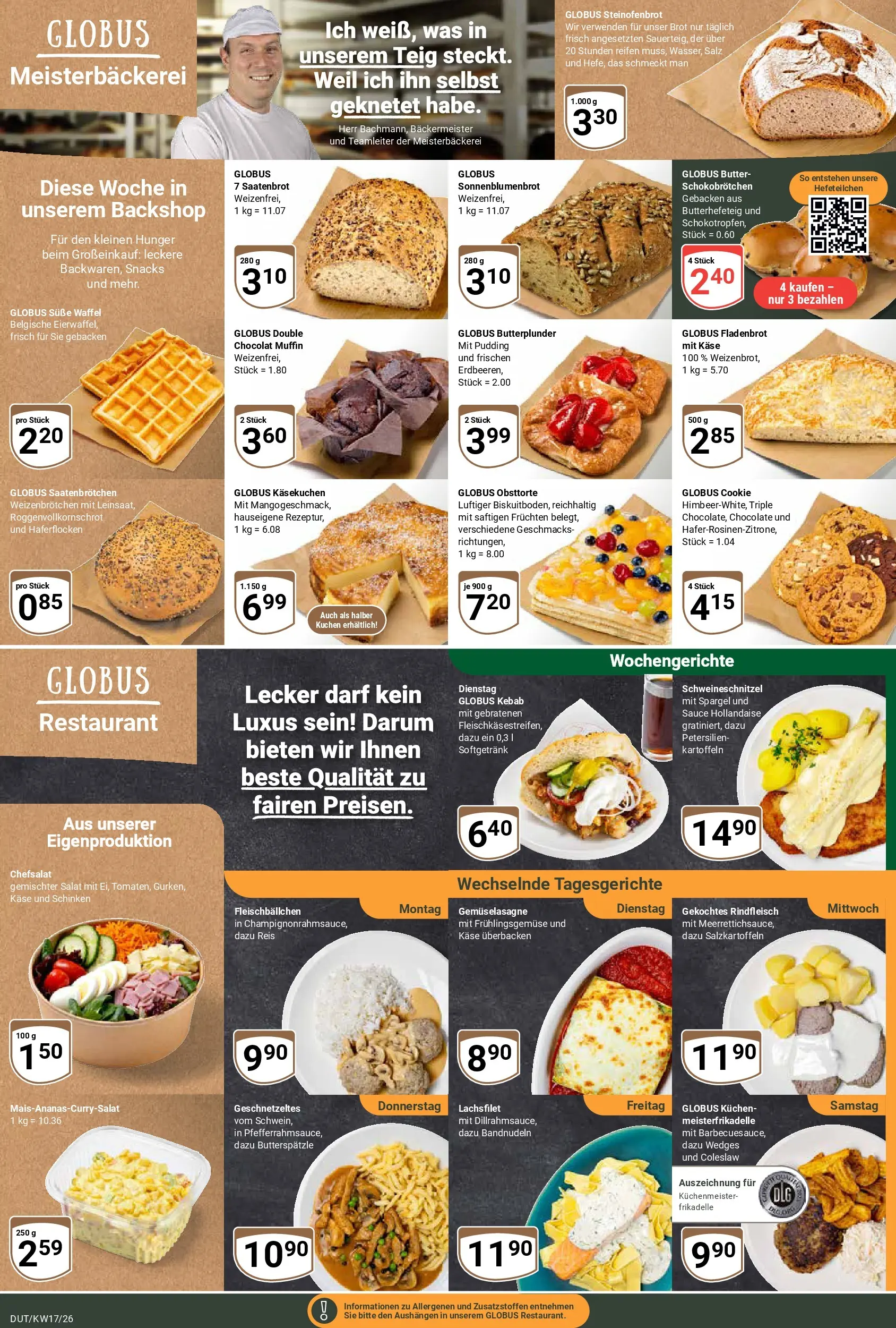 Globus Prospekt Wetzlar-Dutenhofen	 (ab 20.04.2026) » Angebote online | Seite: 8 | Produkte: Pudding, Kartoffeln, Salz, Salat