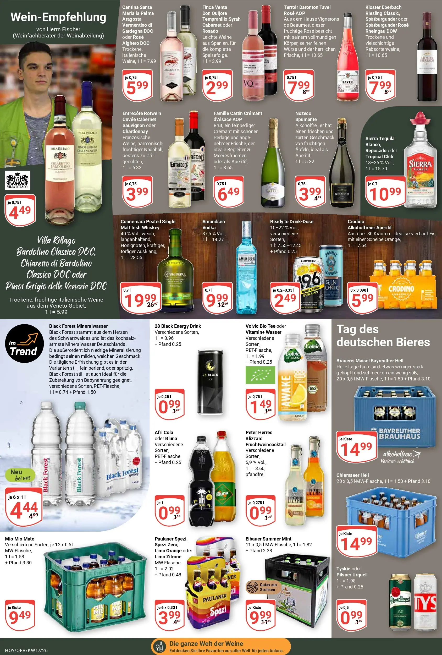 Globus Prospekt Hoyerswerda	 (ab 20.04.2026) » Angebote online | Seite: 19 | Produkte: Wasser, Chili, Vodka, Tee