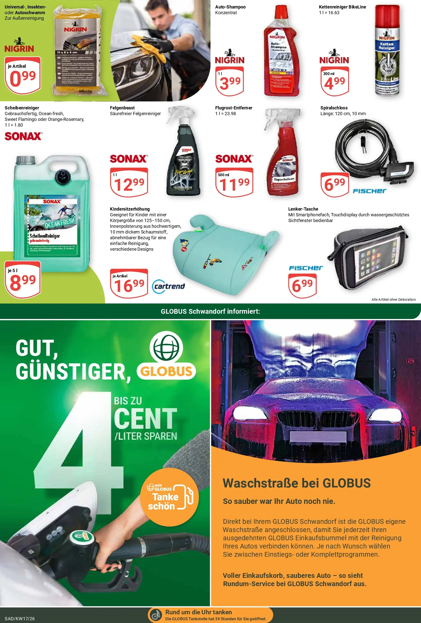 Globus Prospekt Schwandorf	 (ab 20.04.2026) » Angebote online | Seite: 22 | Produkte: Shampoo, Uhr