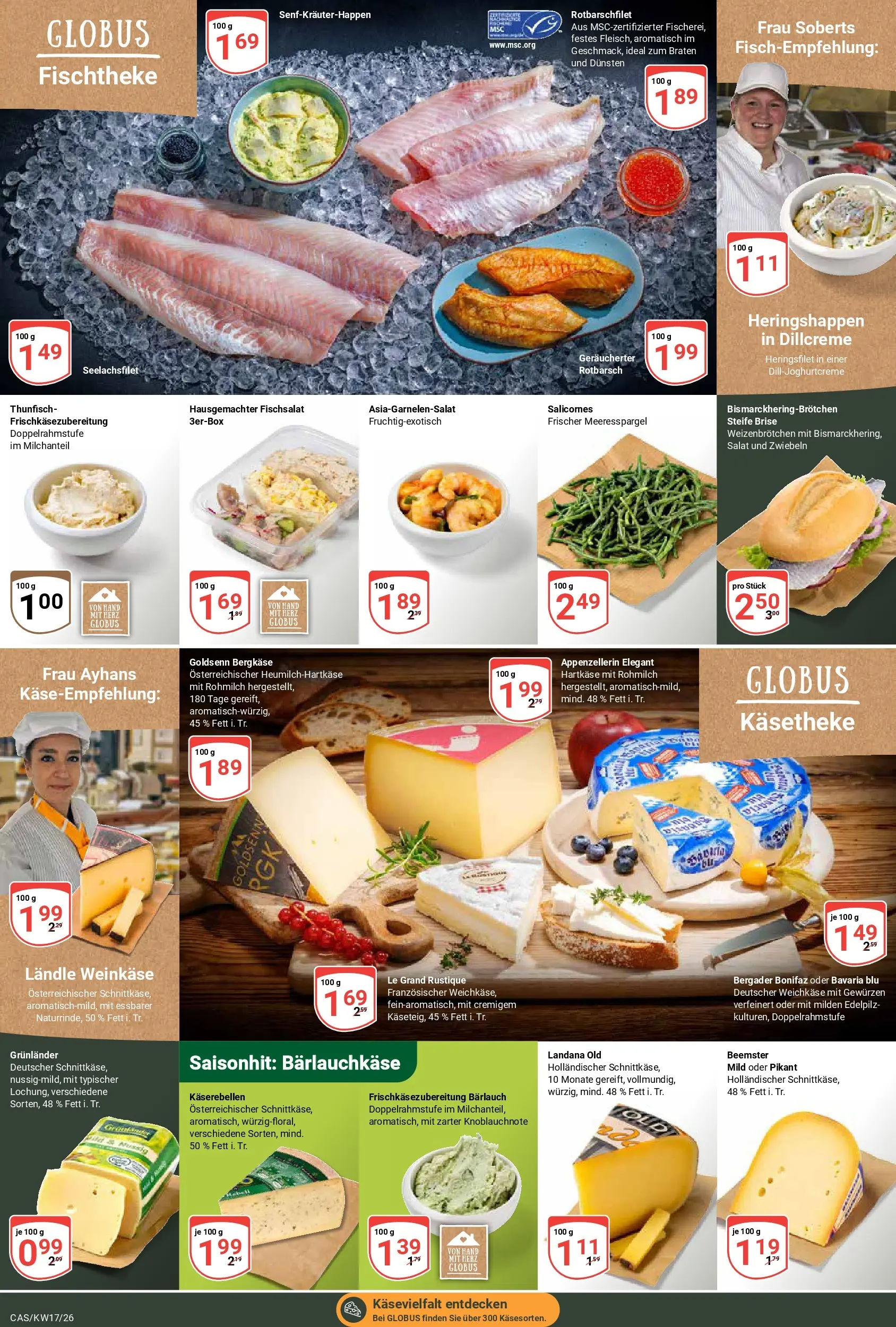 Globus Prospekt Castrop-Rauxel	 (ab 20.04.2026) » Angebote online | Seite: 8 | Produkte: Thunfisch, Zwiebeln, Grunlander, Salat