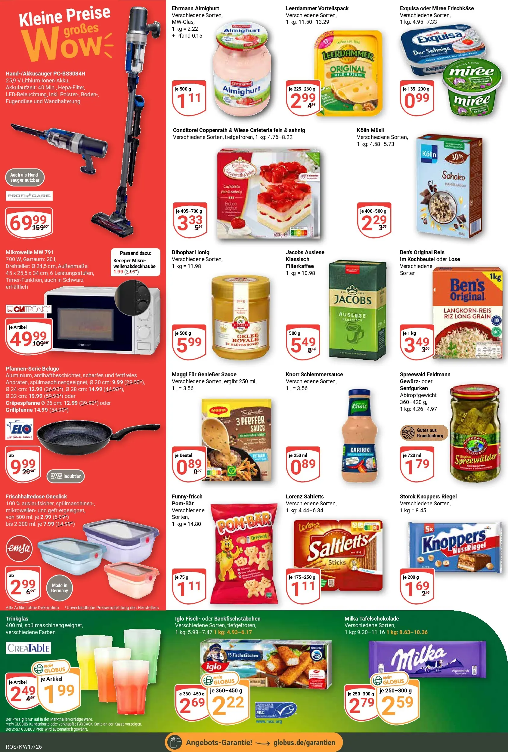 Globus Prospekt Lambrechtshagen	 (ab 20.04.2026) » Angebote online | Seite: 4 | Produkte: Maggi, Exquisa, Pfeffer, Reis