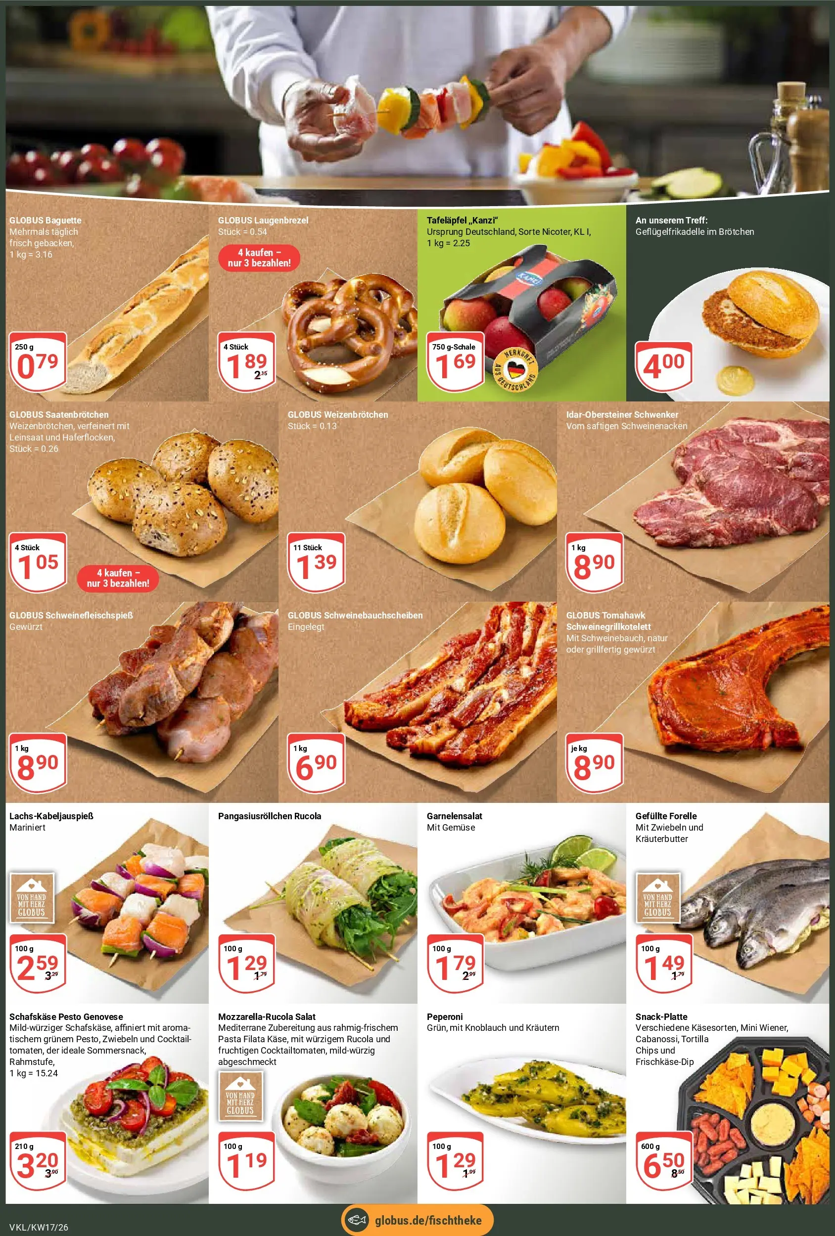 Globus Prospekt Völklingen	 (ab 20.04.2026) » Angebote online | Seite: 2 | Produkte: Rucola, Schweinenacken, Zwiebeln, Salat