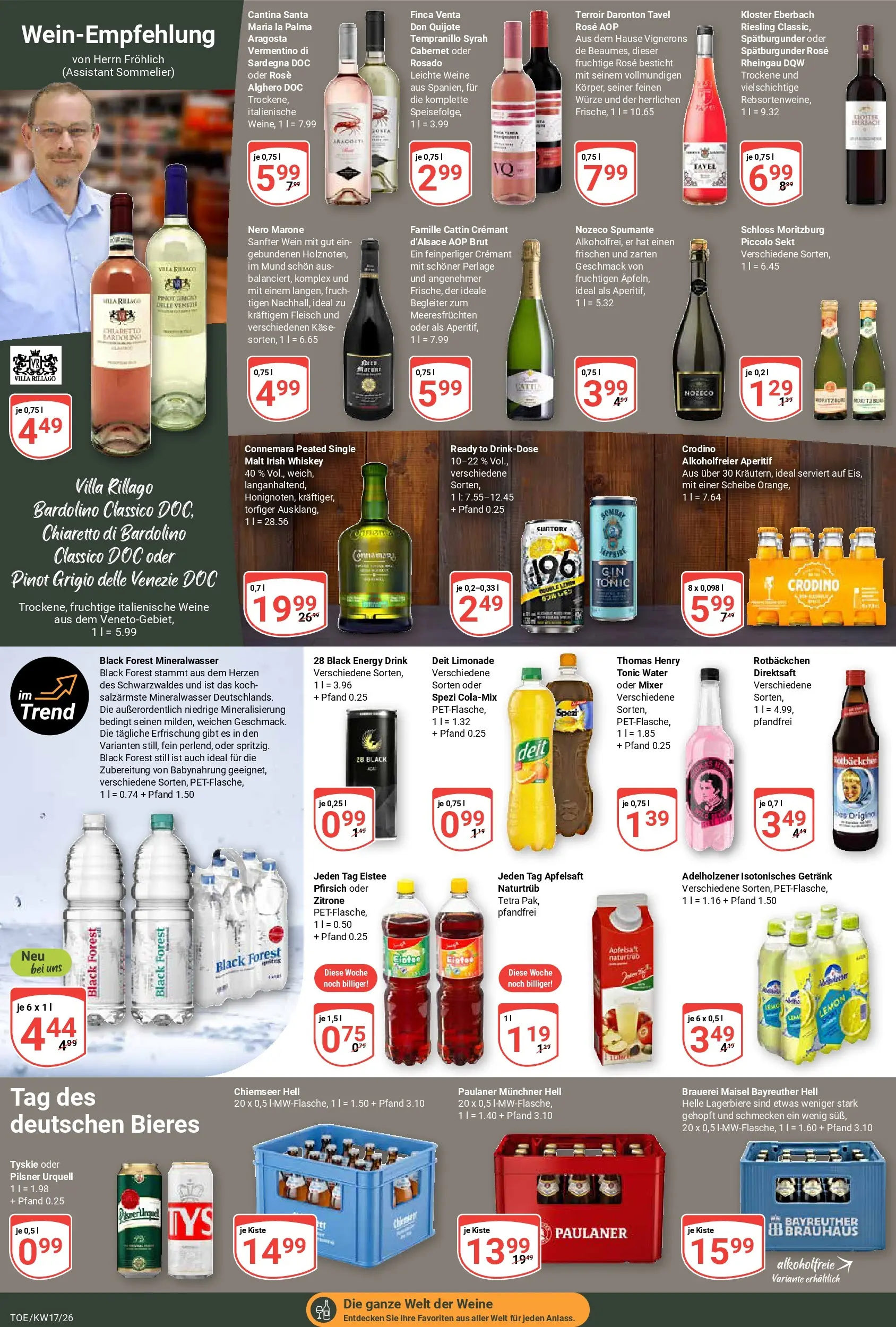 Globus Prospekt Tönisvorst	 (ab 20.04.2026) » Angebote online | Seite: 22 | Produkte: Adelholzener, Babynahrung, Fleisch, Whiskey