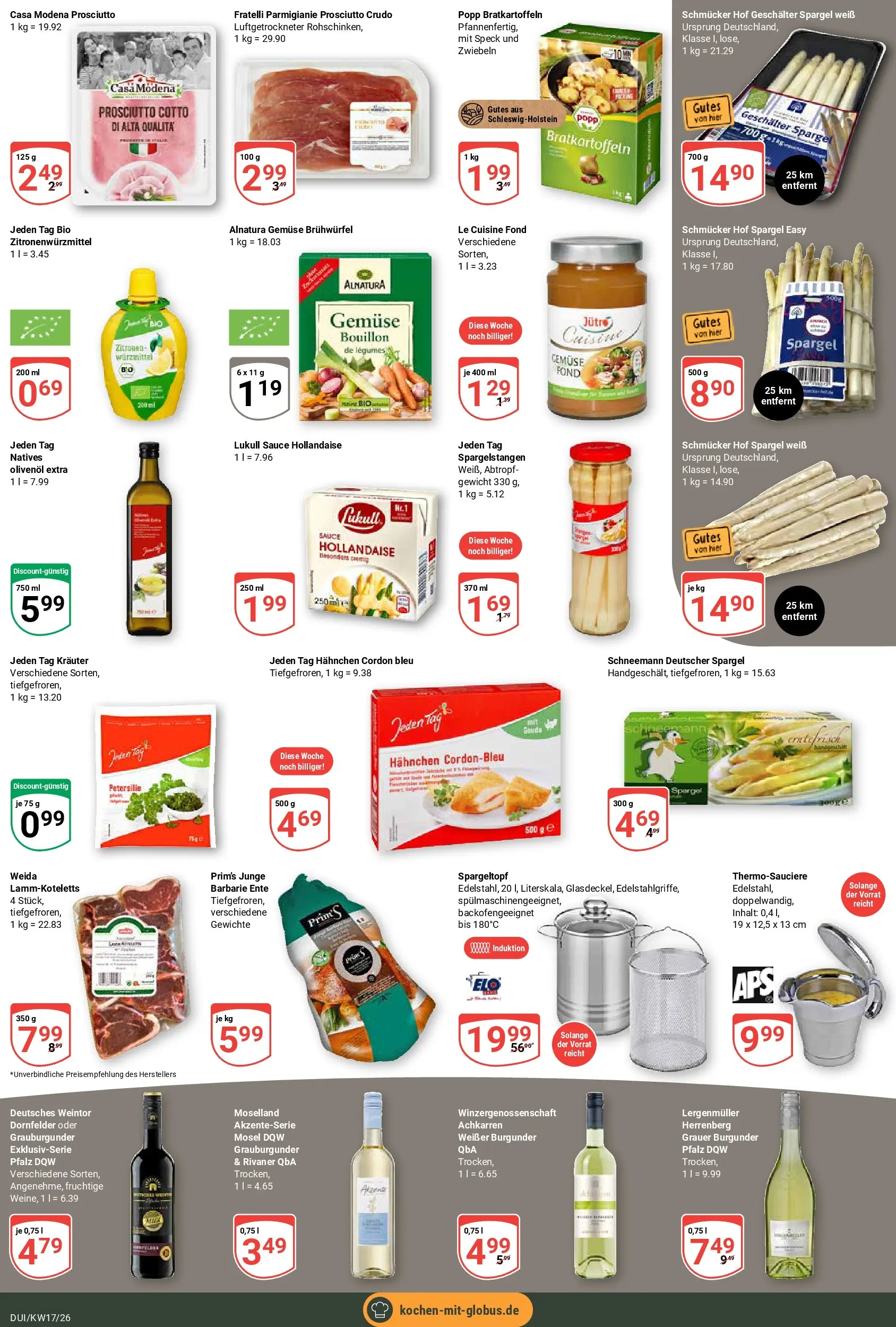 Globus Prospekt Duisburg	 (ab 20.04.2026) » Angebote online | Seite: 6 | Produkte: Zwiebeln, Petersilie, Ente, Zitronen