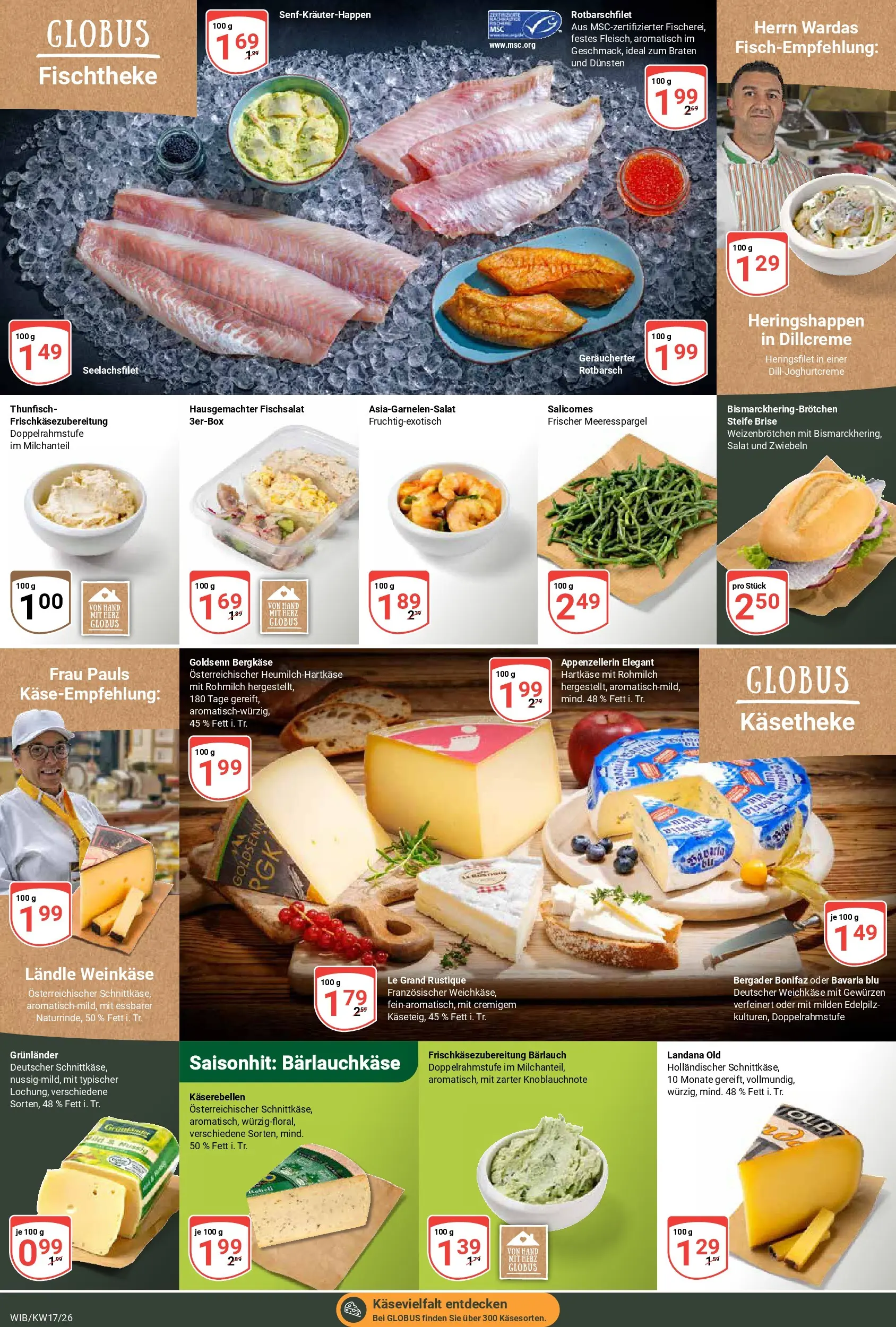 Globus Prospekt Wiesbaden-Nordenstadt	 (ab 20.04.2026) » Angebote online | Seite: 10 | Produkte: Thunfisch, Zwiebeln, Grunlander, Salat