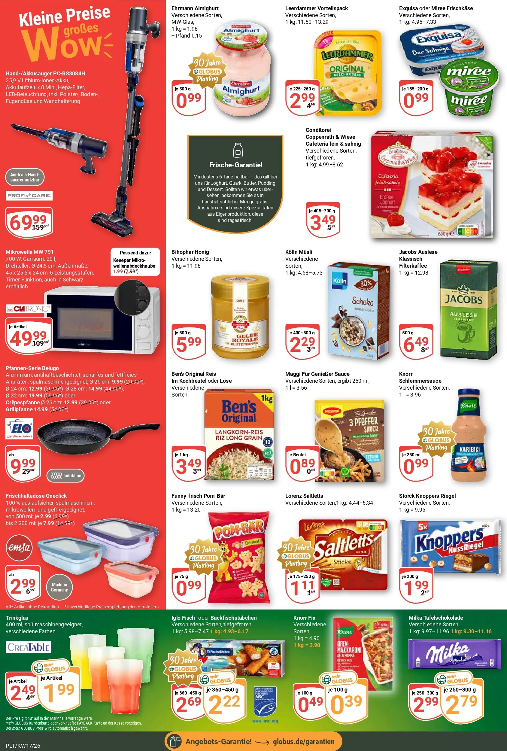 Globus Prospekt Plattling	 (ab 20.04.2026) » Angebote online | Seite: 2 | Produkte: Kolln musli, Exquisa, Fisch, Pfeffer