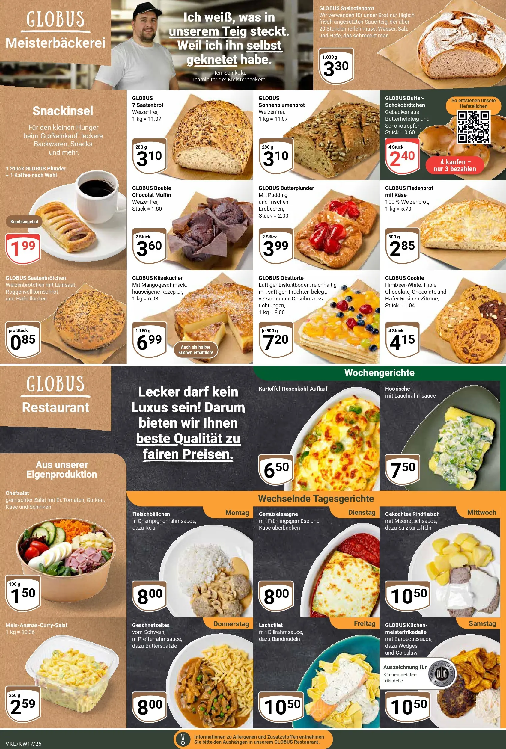 Globus Prospekt Völklingen	 (ab 20.04.2026) » Angebote online | Seite: 12 | Produkte: Kaffee, Pudding, Salz, Kuchen