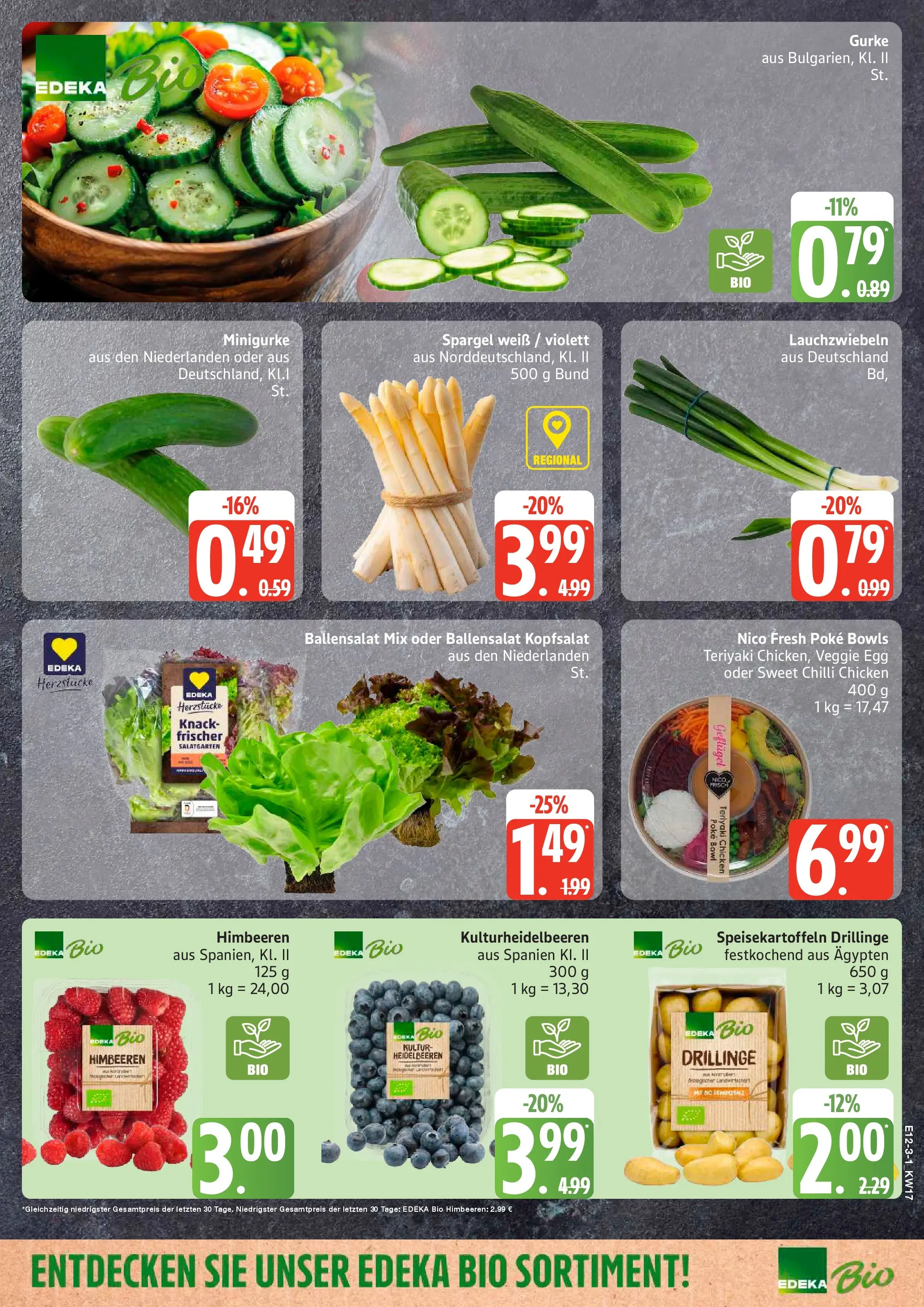 Edeka prospekt Sterup	 (ab 20.04.2026) » Angebote Online | Seite: 3 | Produkte: Himbeeren, Spargel, Heidelbeeren