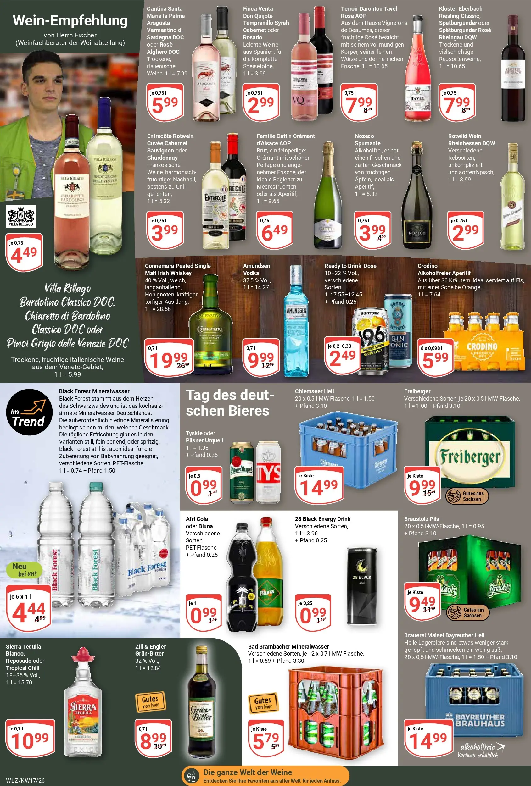 Globus Prospekt Weischlitz	 (ab 20.04.2026) » Angebote online | Seite: 17 | Produkte: Bayreuther hell, Tyskie, Rotwein, Pilsner urquell