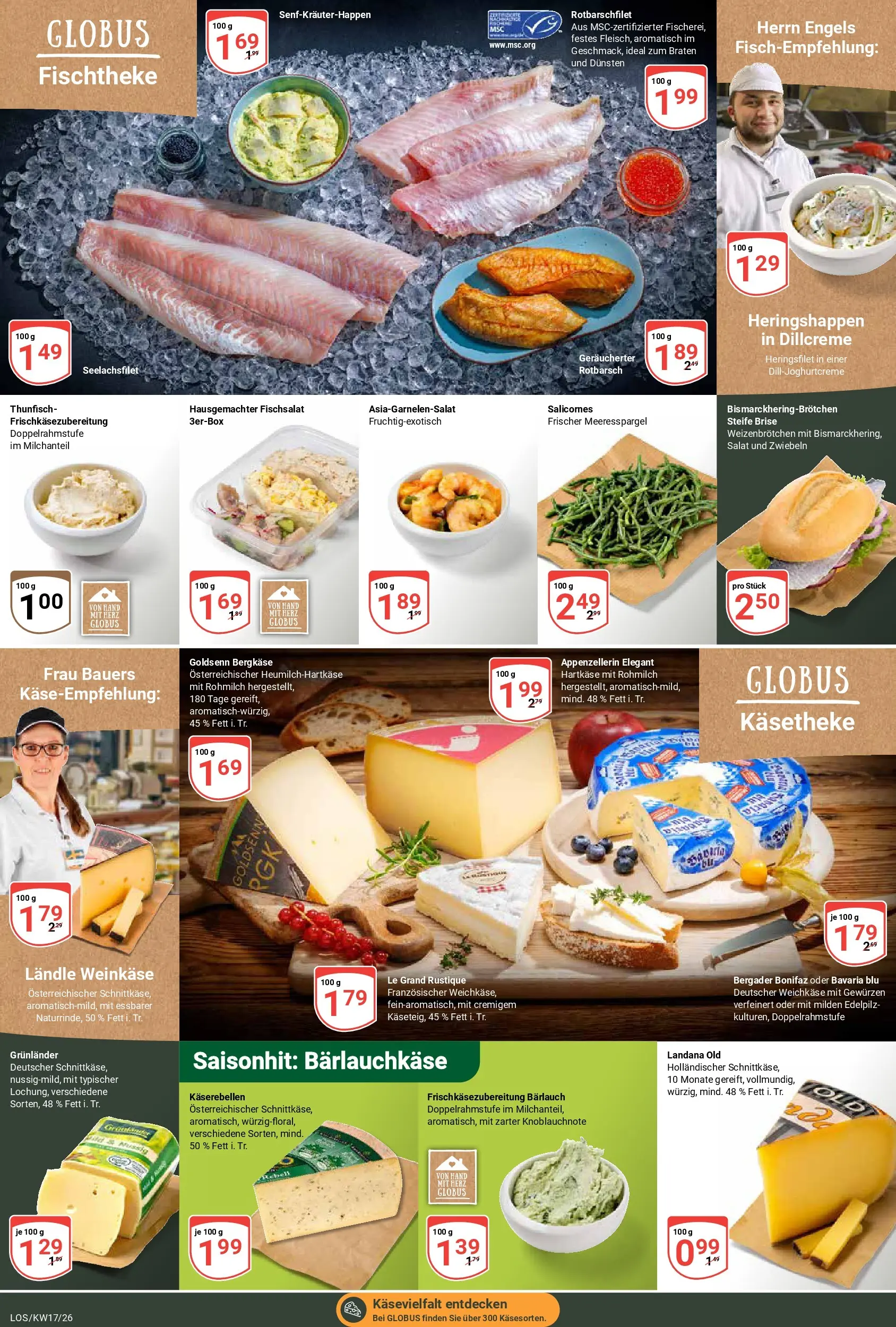 Globus Prospekt Losheim Am See	 (ab 20.04.2026) » Angebote online | Seite: 11 | Produkte: Thunfisch, Zwiebeln, Grunlander, Salat