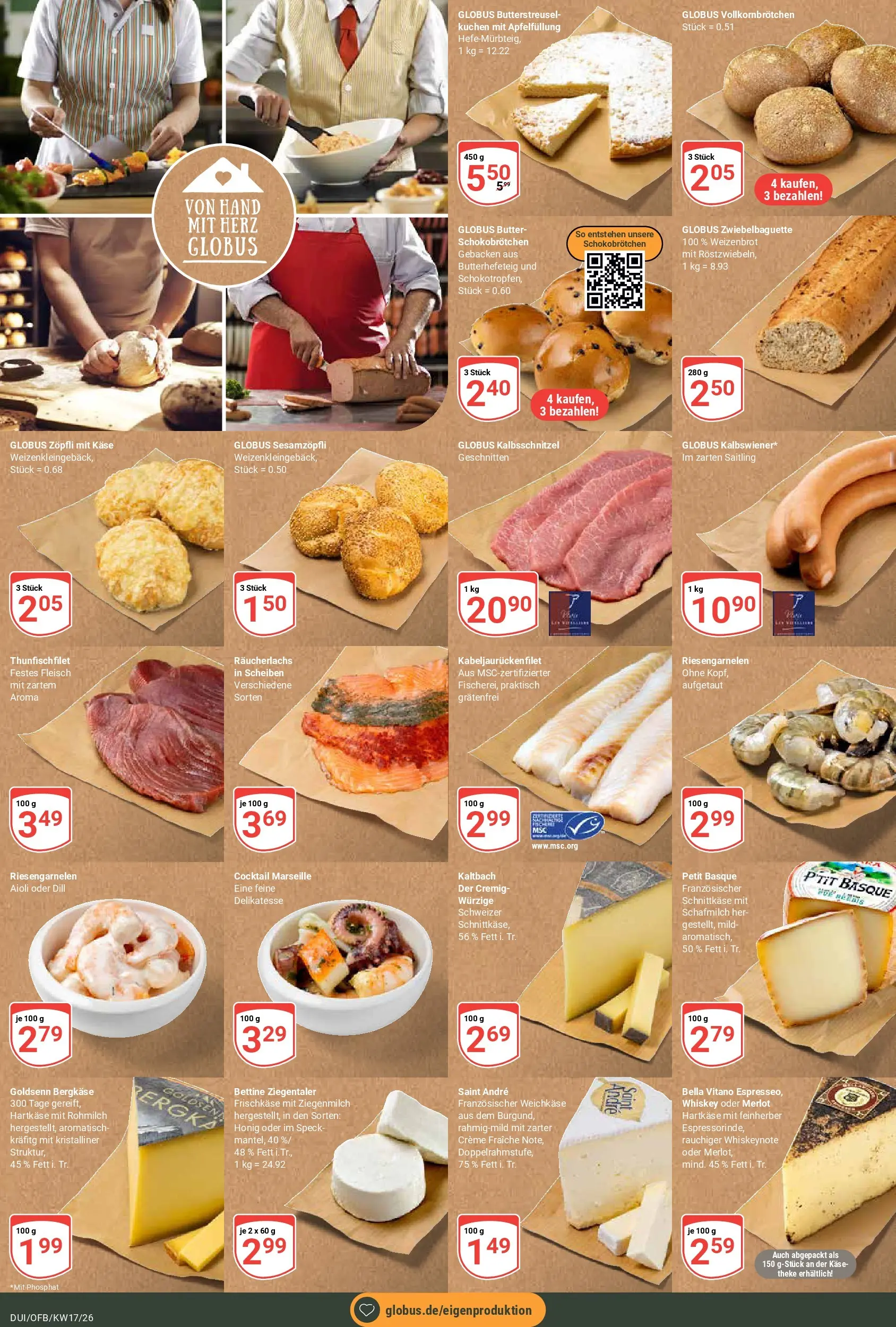 Globus Prospekt Duisburg	 (ab 20.04.2026) » Angebote online | Seite: 12 | Produkte: Butter, Merlot, Whiskey, Frischkase