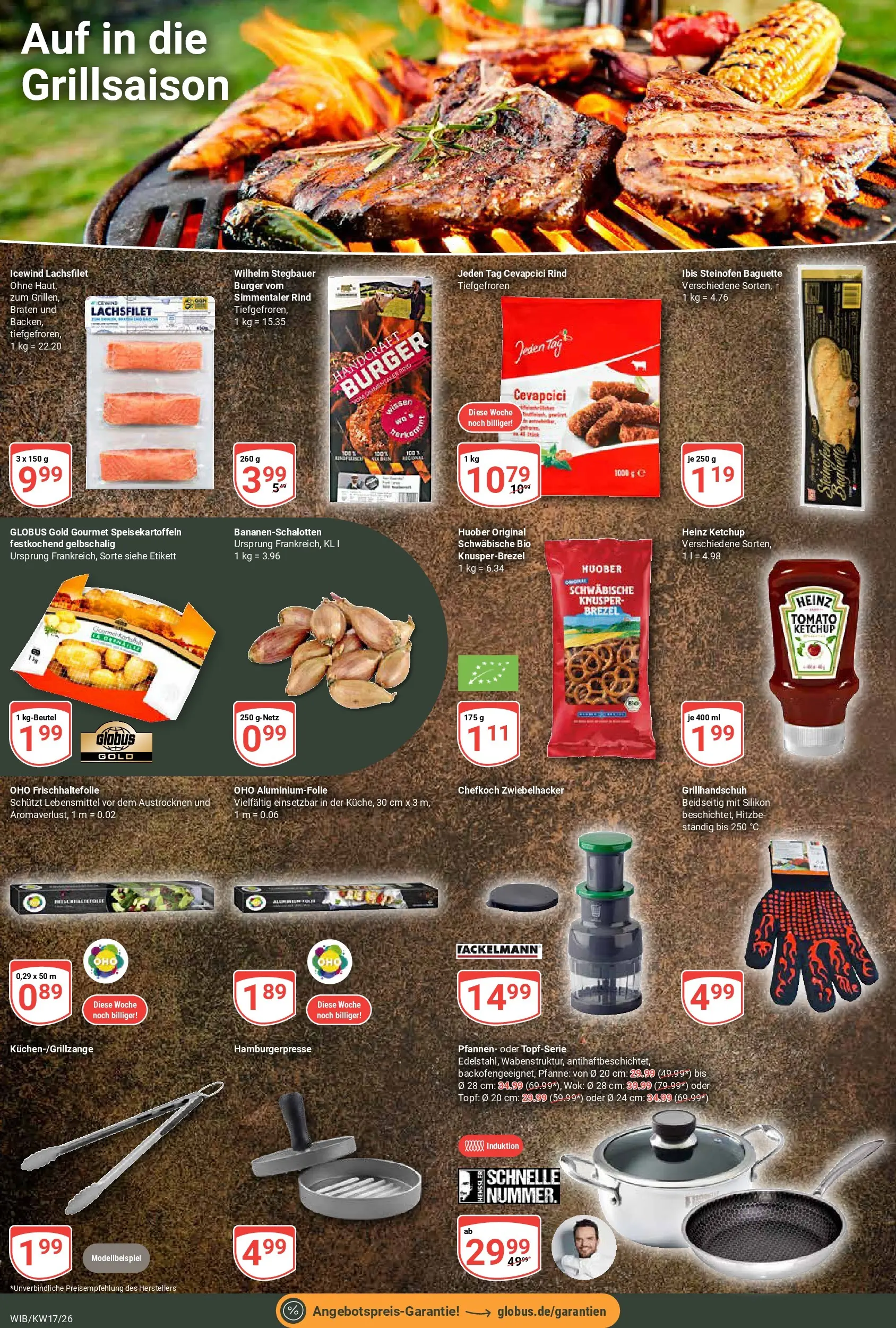 Globus Prospekt Wiesbaden-Nordenstadt	 (ab 20.04.2026) » Angebote online | Seite: 16 | Produkte: Cevapcici, Burger, Wok, Ketchup
