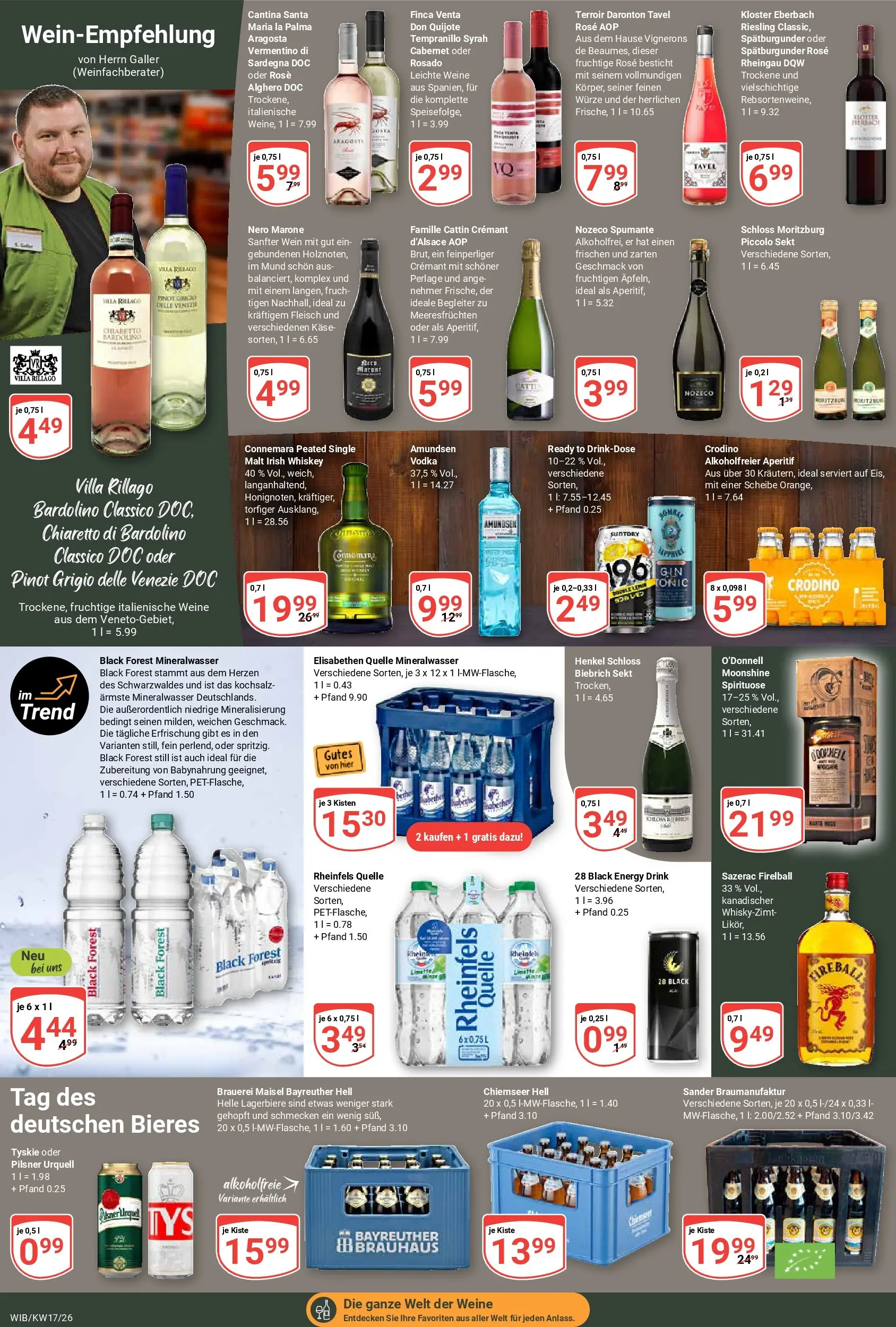 Globus Prospekt Wiesbaden-Nordenstadt	 (ab 20.04.2026) » Angebote online | Seite: 17 | Produkte: Tyskie, Käse, Pilsner urquell, Vodka