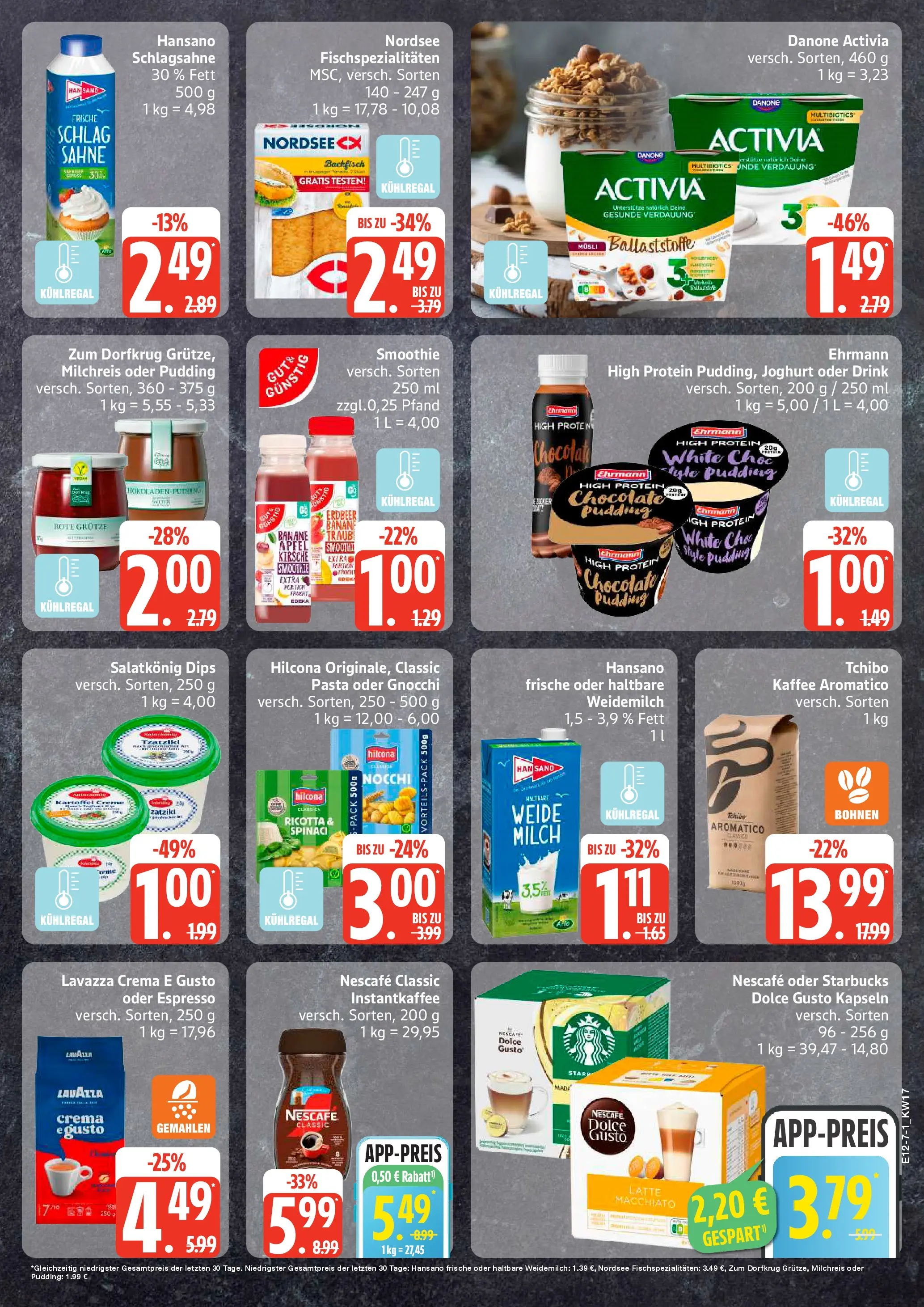 Edeka prospekt Sterup	 (ab 20.04.2026) » Angebote Online | Seite: 7 | Produkte: Danone activia, Kaffee, Nescafe classic, Dolce gusto