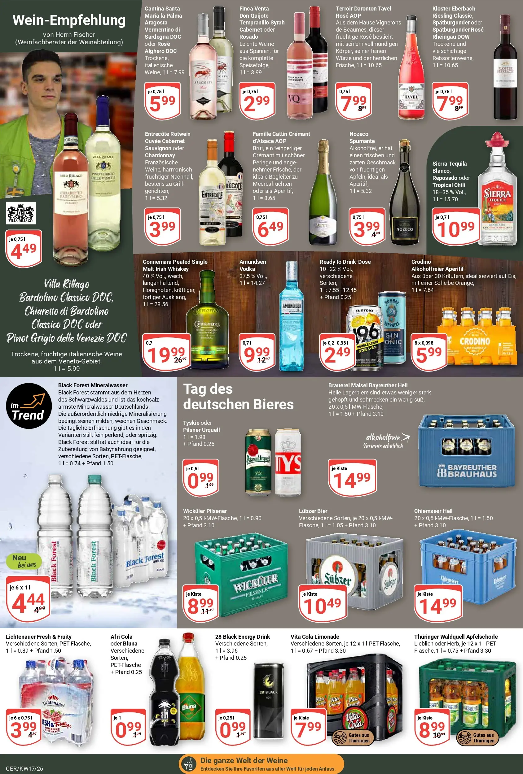 Globus Prospekt Gera	 (ab 20.04.2026) » Angebote online | Seite: 17 | Produkte: Grill, Rotwein, Mineralwasser, Pilsner urquell