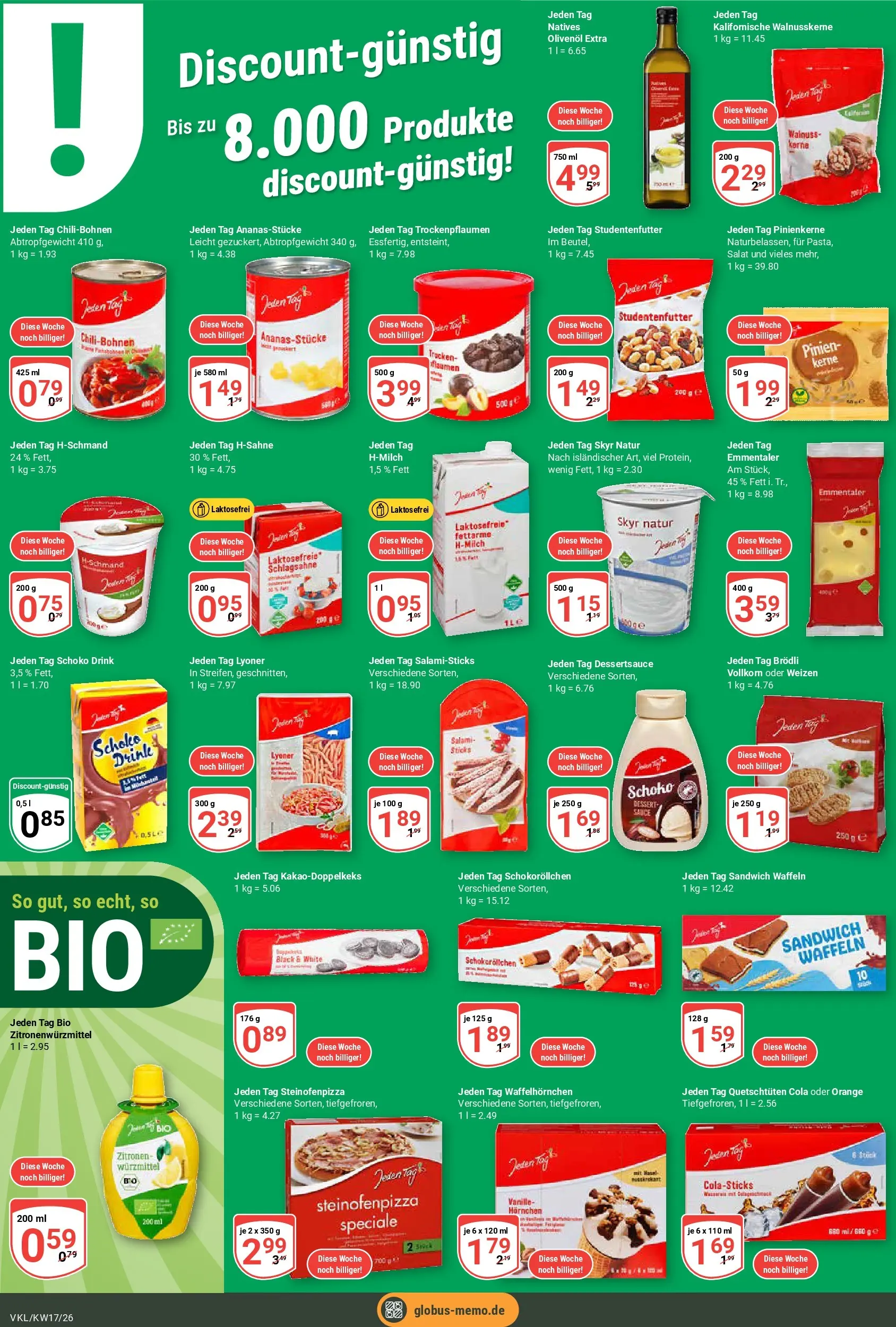 Globus Prospekt Völklingen	 (ab 20.04.2026) » Angebote online | Seite: 20 | Produkte: Skyr, Salami, Salat, Zitronen