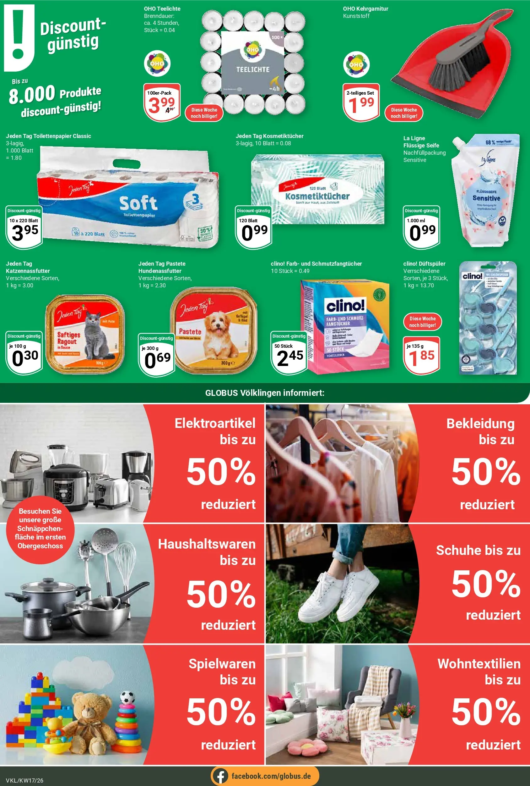 Globus Prospekt Völklingen	 (ab 20.04.2026) » Angebote online | Seite: 21 | Produkte: Seife, Bekleidung, Toilettenpapier