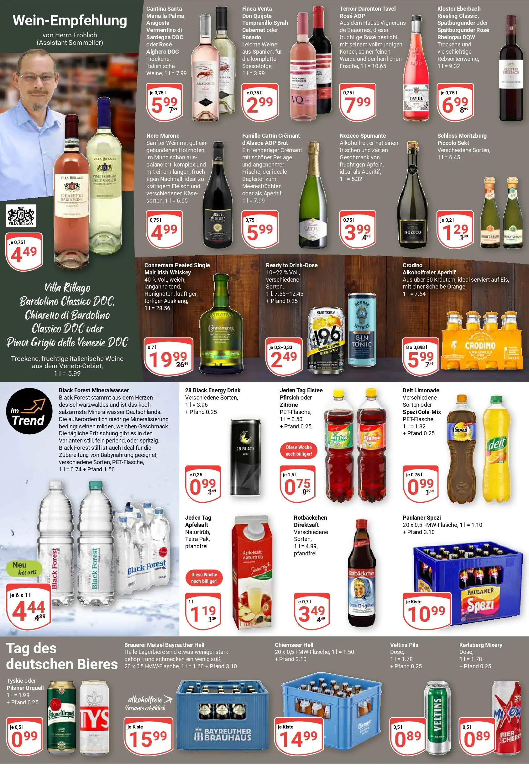 Globus Prospekt Duisburg	 (ab 20.04.2026) » Angebote online | Seite: 21 | Produkte: Bayreuther hell, Pilsner urquell, Pfirsich, Fleisch