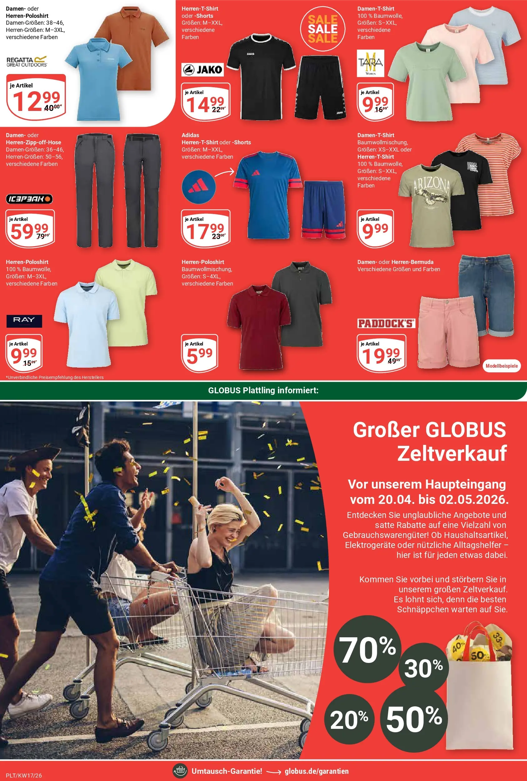 Globus Prospekt Plattling	 (ab 20.04.2026) » Angebote online | Seite: 22