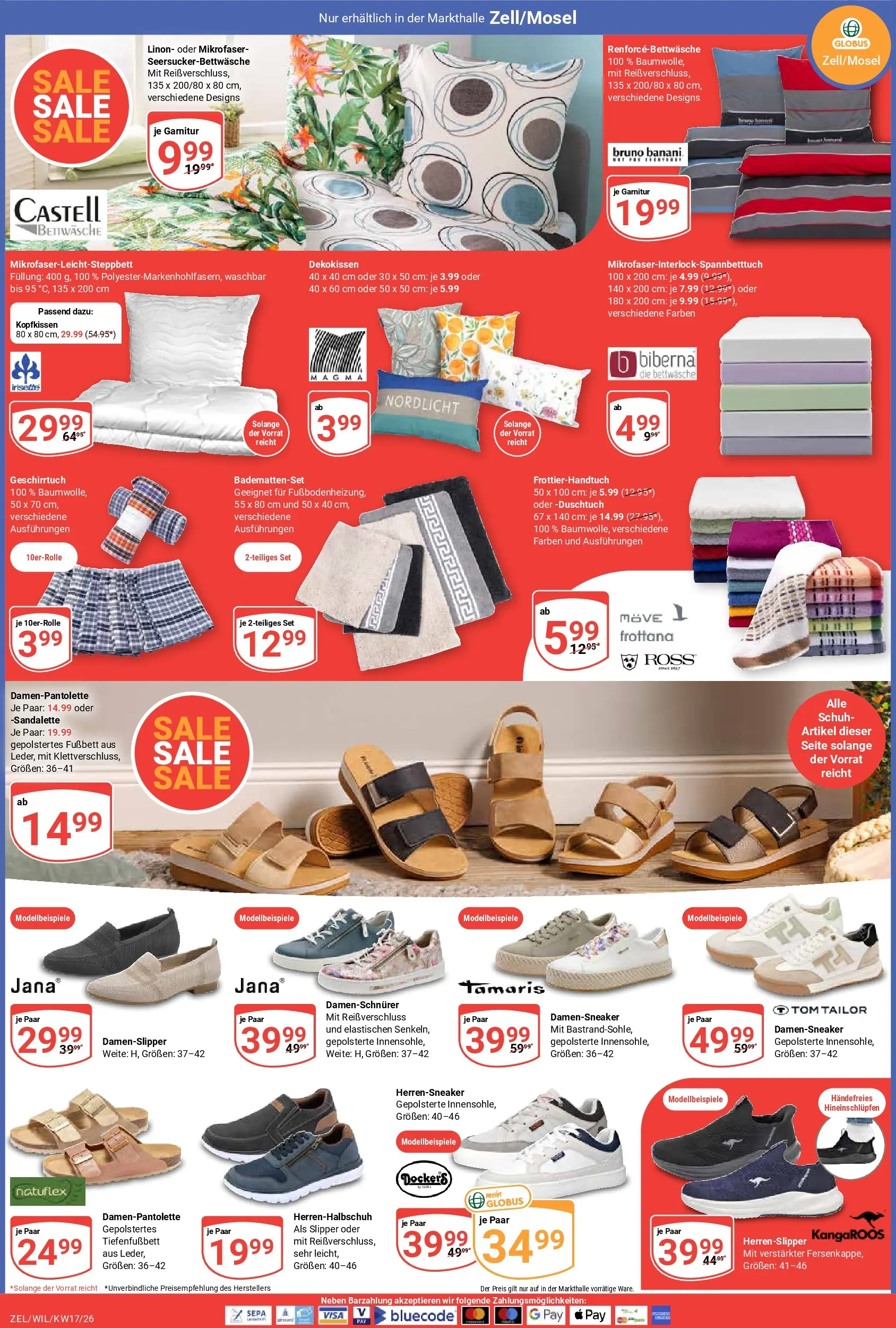 Globus Prospekt Wittlich	 (ab 20.04.2026) » Angebote online | Seite: 19 | Produkte: Bettwäsche, Kopfkissen