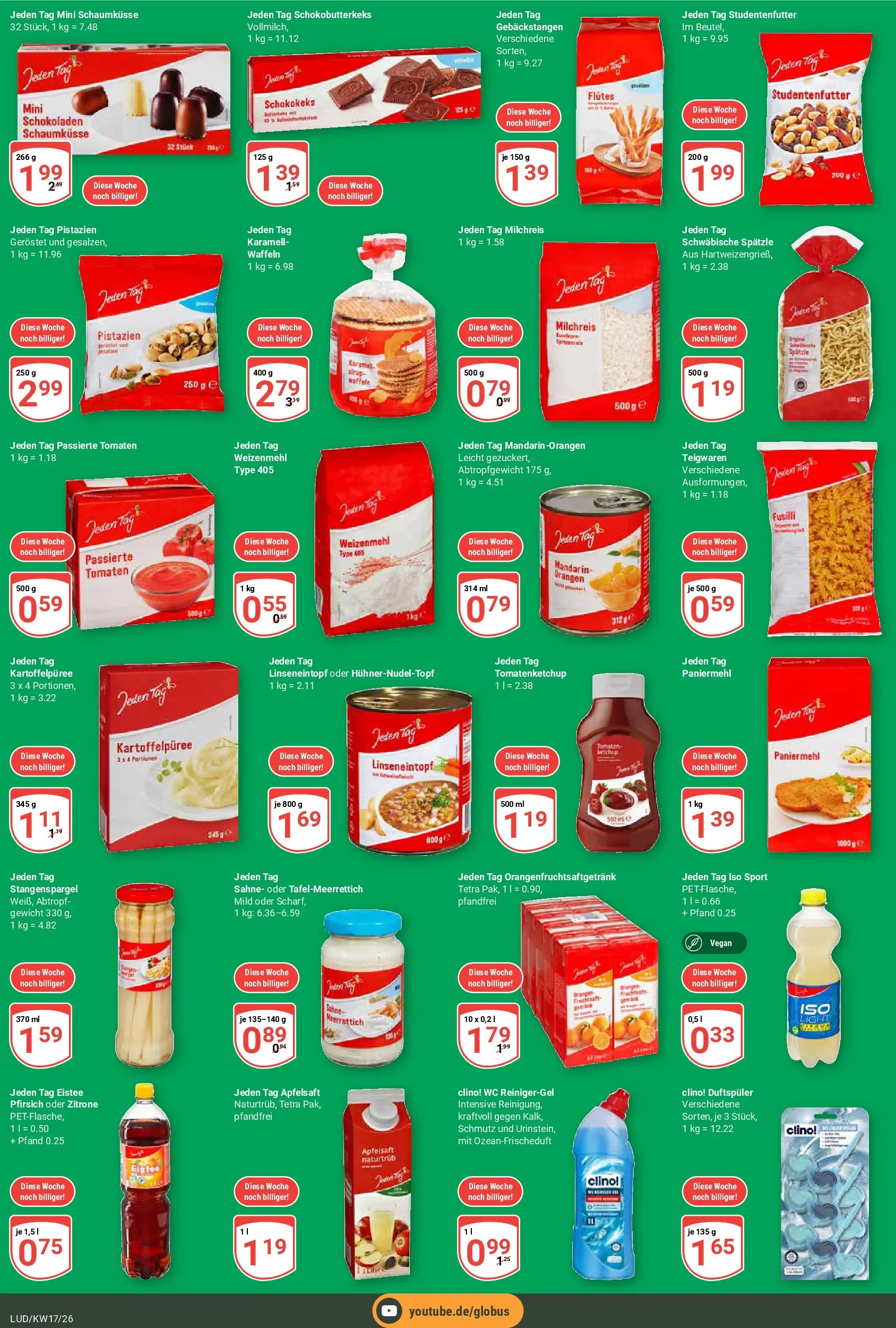 Globus Prospekt Ludwigshafen-Oggersheim	 (ab 20.04.2026) » Angebote online | Seite: 6 | Produkte: Tomaten, Apfelsaft, Pfirsich, Sahne