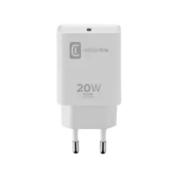 Зарядно устройство Cellularline PD 220V USB-C 20W