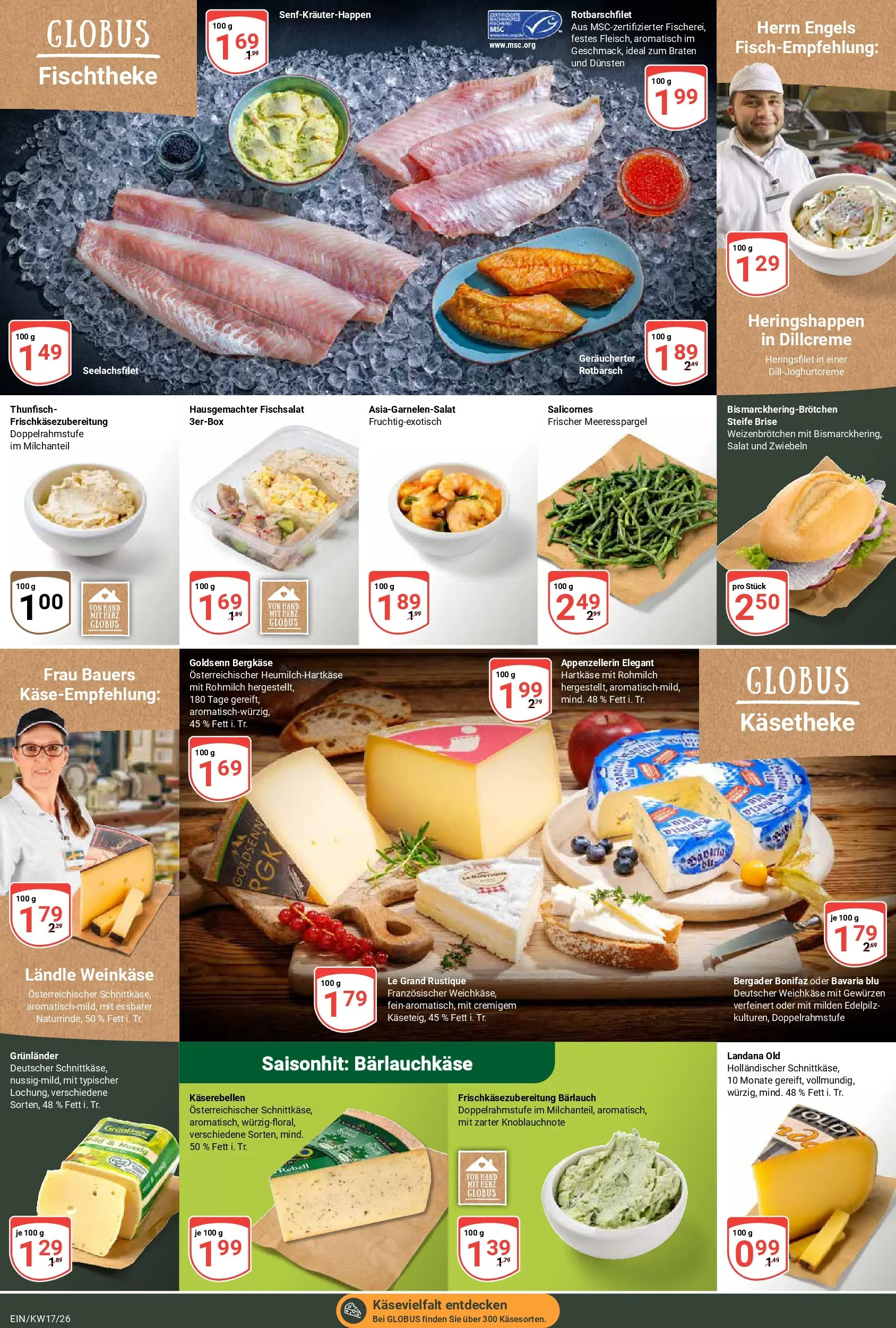 Globus Prospekt Homburg-Einöd	 (ab 20.04.2026) » Angebote online | Seite: 10 | Produkte: Thunfisch, Zwiebeln, Grunlander, Salat