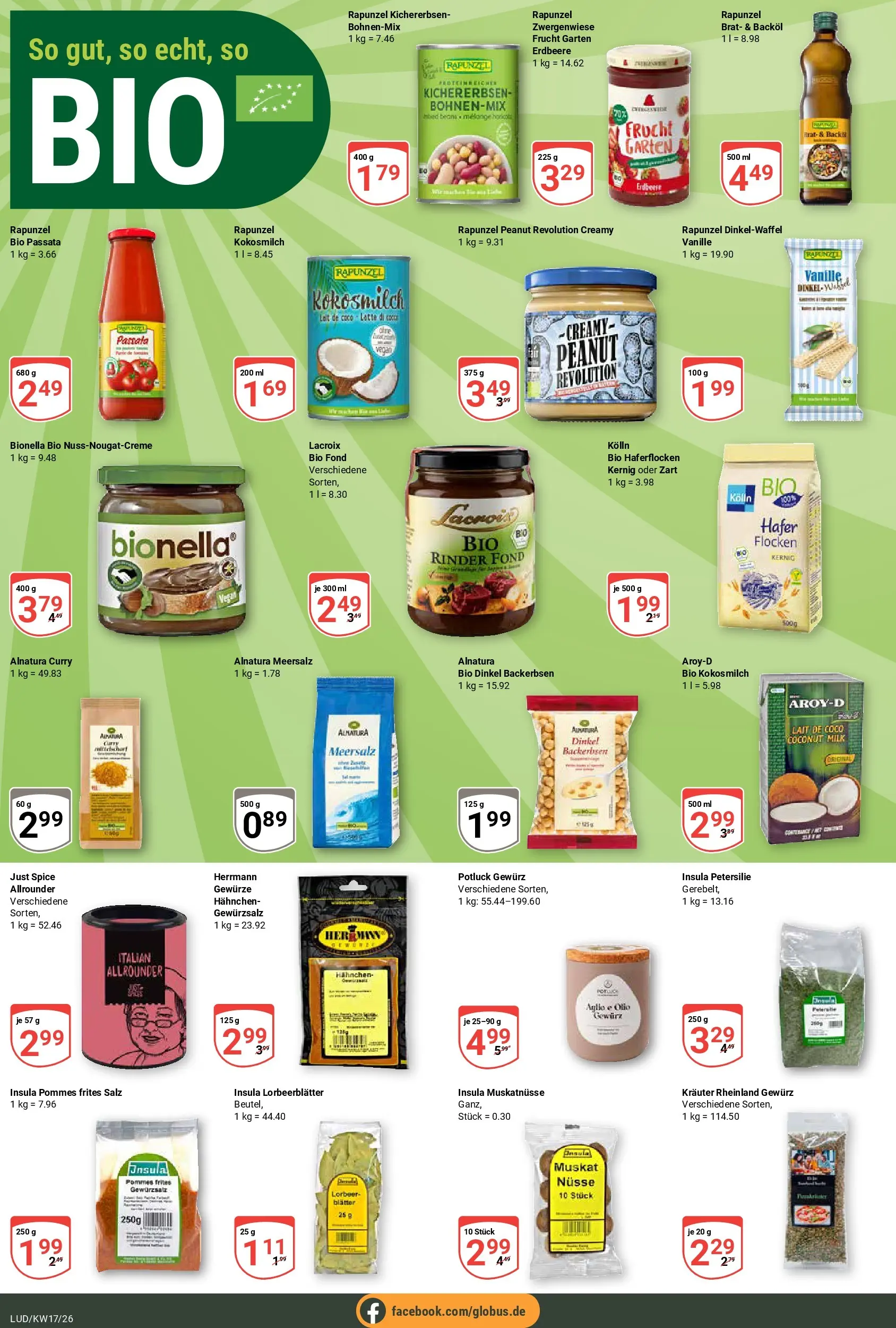 Globus Prospekt Ludwigshafen-Oggersheim	 (ab 20.04.2026) » Angebote online | Seite: 16 | Produkte: Gewürzsalz, Pommes, Gewürze, Petersilie