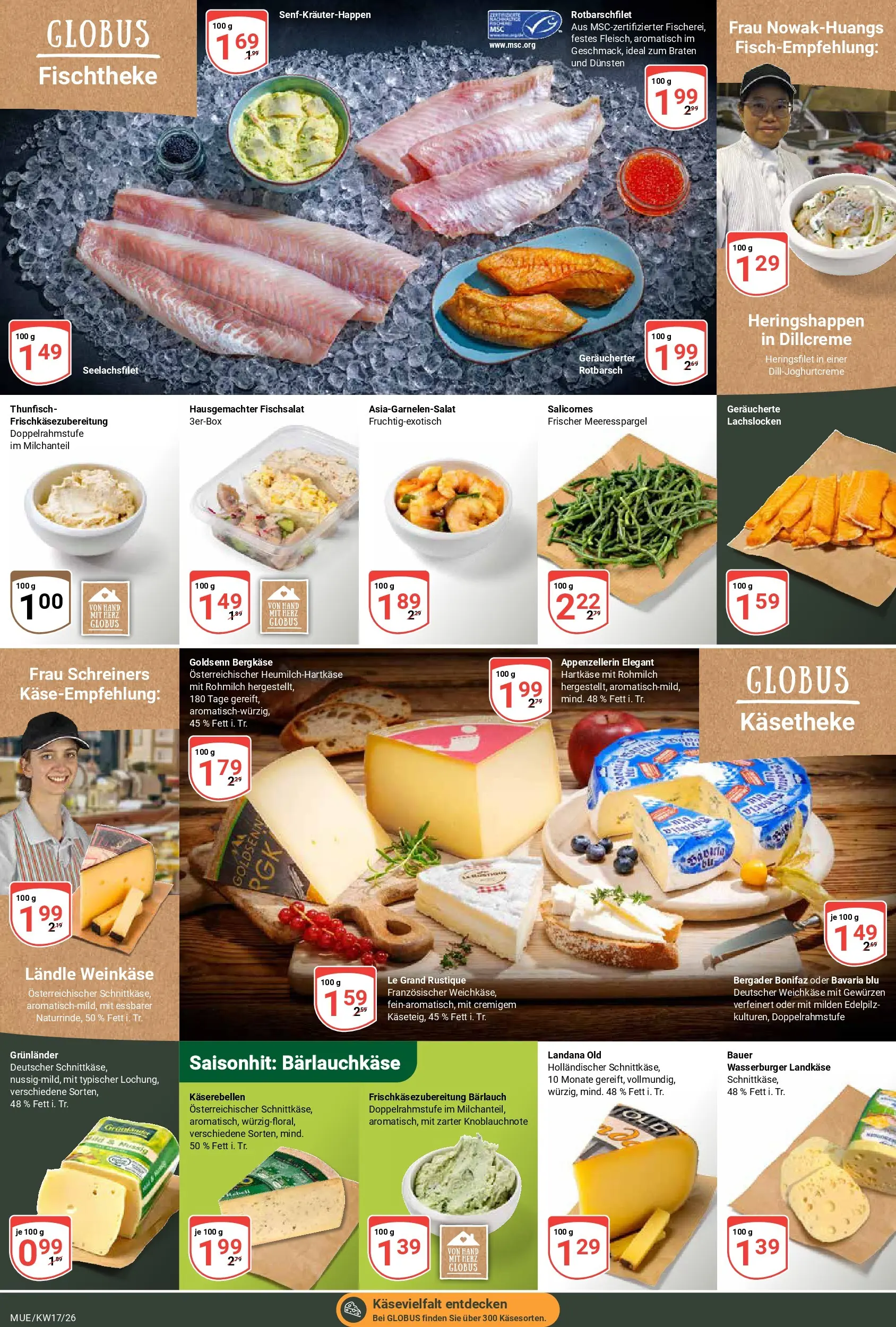 Globus Prospekt Mühldorf	 (ab 20.04.2026) » Angebote online | Seite: 9 | Produkte: Thunfisch, Grunlander