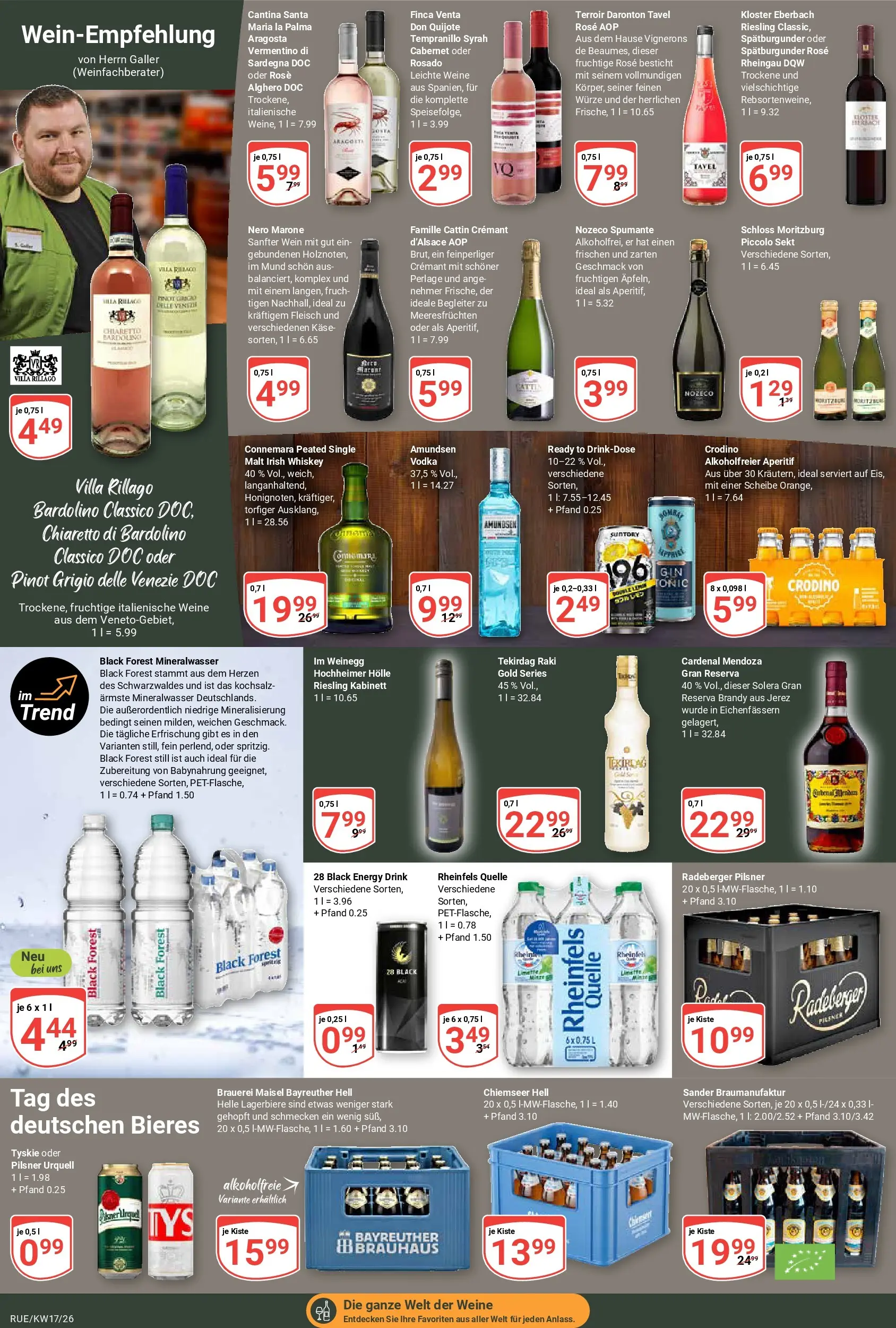 Globus Prospekt Rüsselsheim	 (ab 20.04.2026) » Angebote online | Seite: 16 | Produkte: Tyskie, Käse, Sekt, Rheinfels quelle