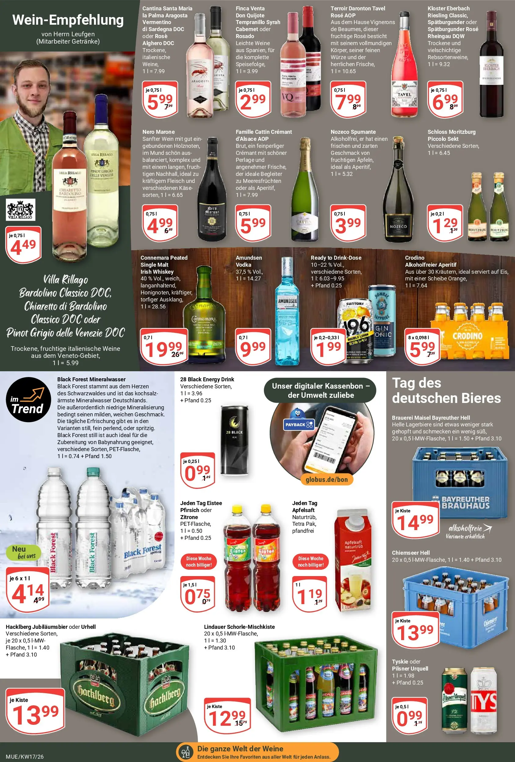 Globus Prospekt Mühldorf	 (ab 20.04.2026) » Angebote online | Seite: 16 | Produkte: Energy, Pfirsich, Vodka, Fleisch