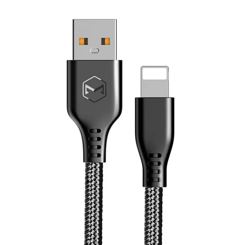 Кабел Xmart Warrior Black USB-Lightning 1.2M Black