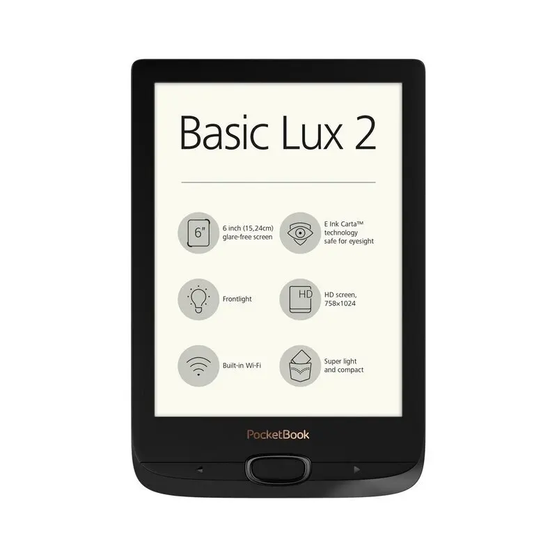 Електронна книга PocketBook PB616 BASIC LUX 2 Black , 256 , 6.00 , 8