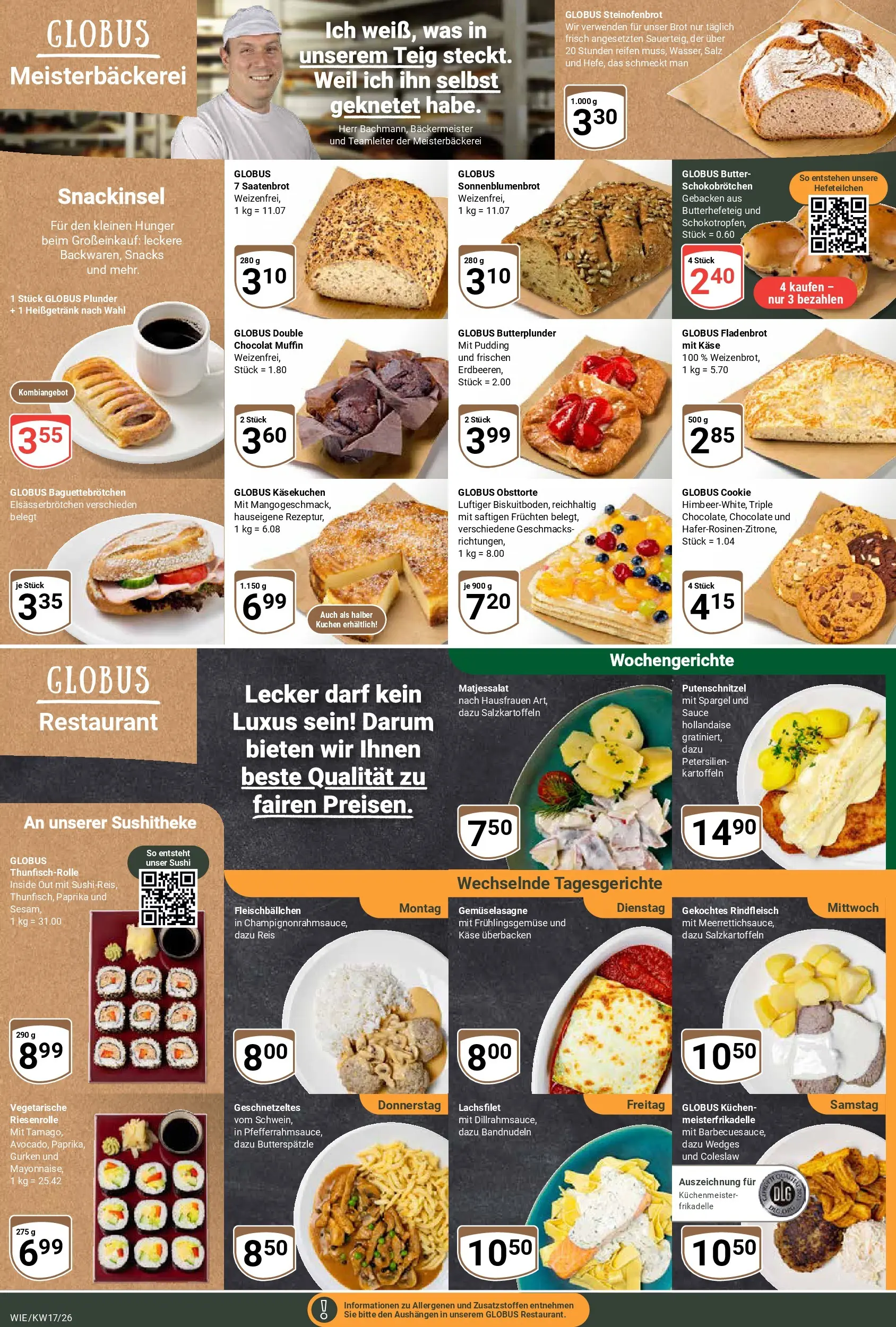 Globus Prospekt Waghäusel	 (ab 20.04.2026) » Angebote online | Seite: 6 | Produkte: Spargel, Paprika, Salz, Kuchen