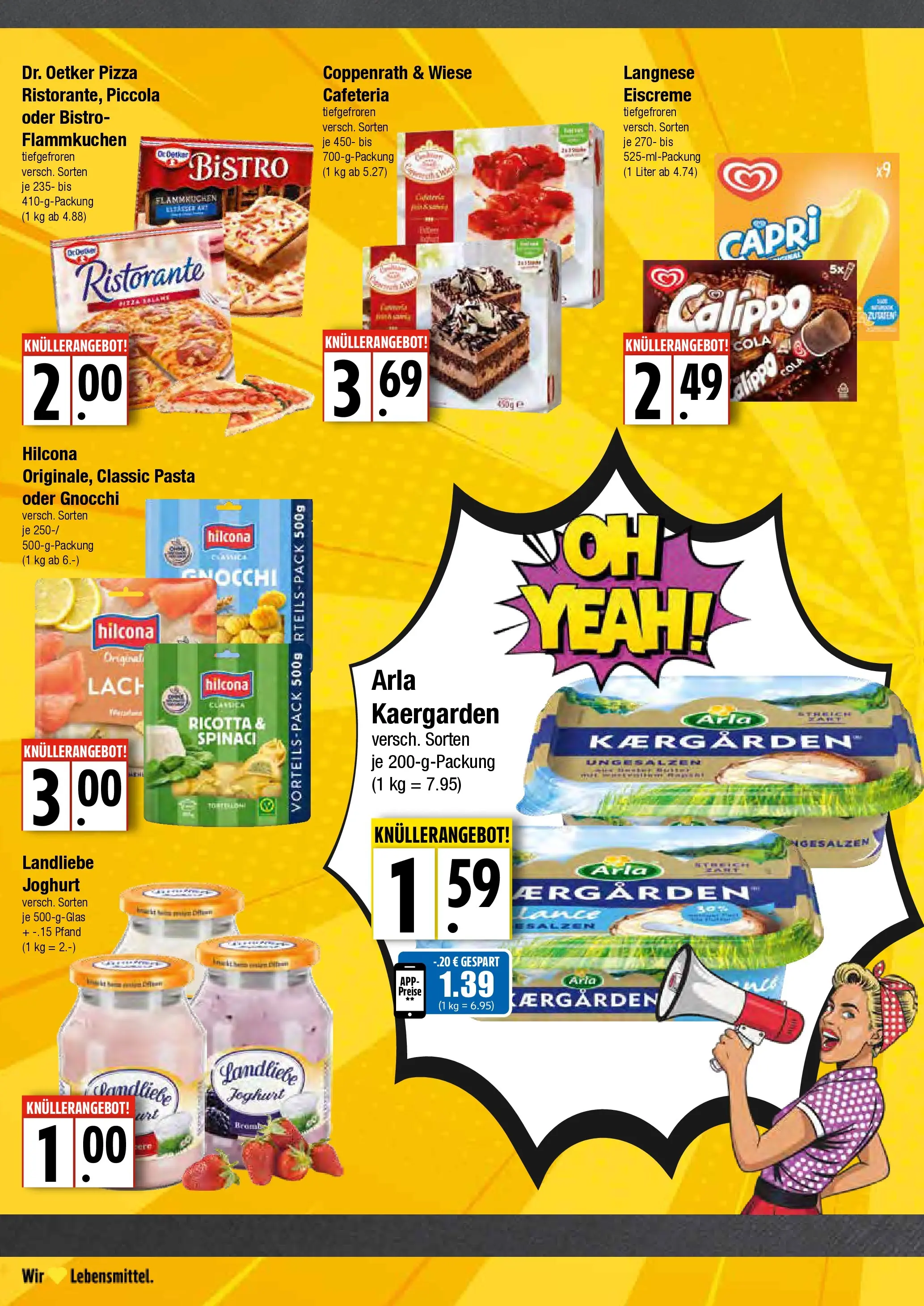 Edeka prospekt Hamburg	 (ab 20.04.2026) » Angebote Online | Seite: 6 | Produkte: Langnese, Joghurt, Eiscreme, Pizza