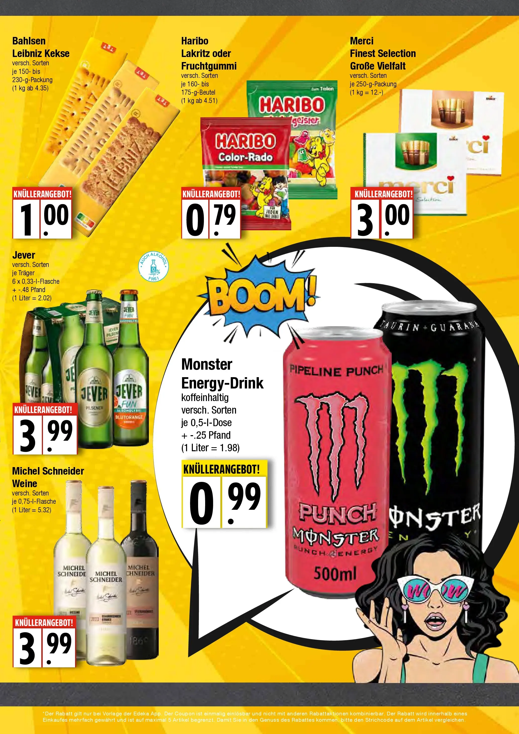 Edeka prospekt Hamburg	 (ab 20.04.2026) » Angebote Online | Seite: 7 | Produkte: Merci, Monster, Jever, Kekse